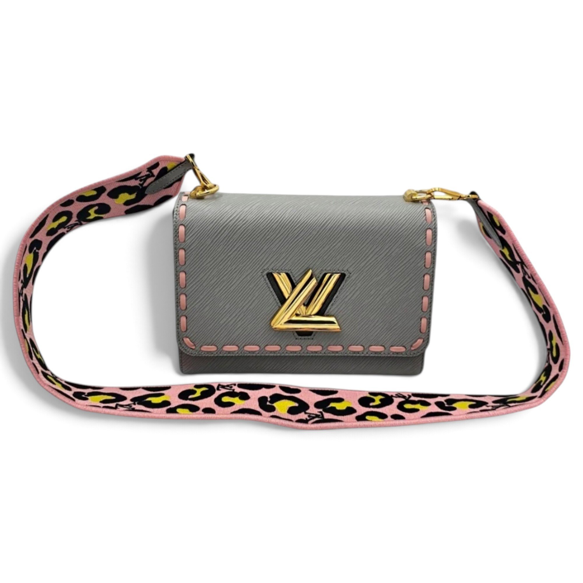 Twist Chain leather handbag