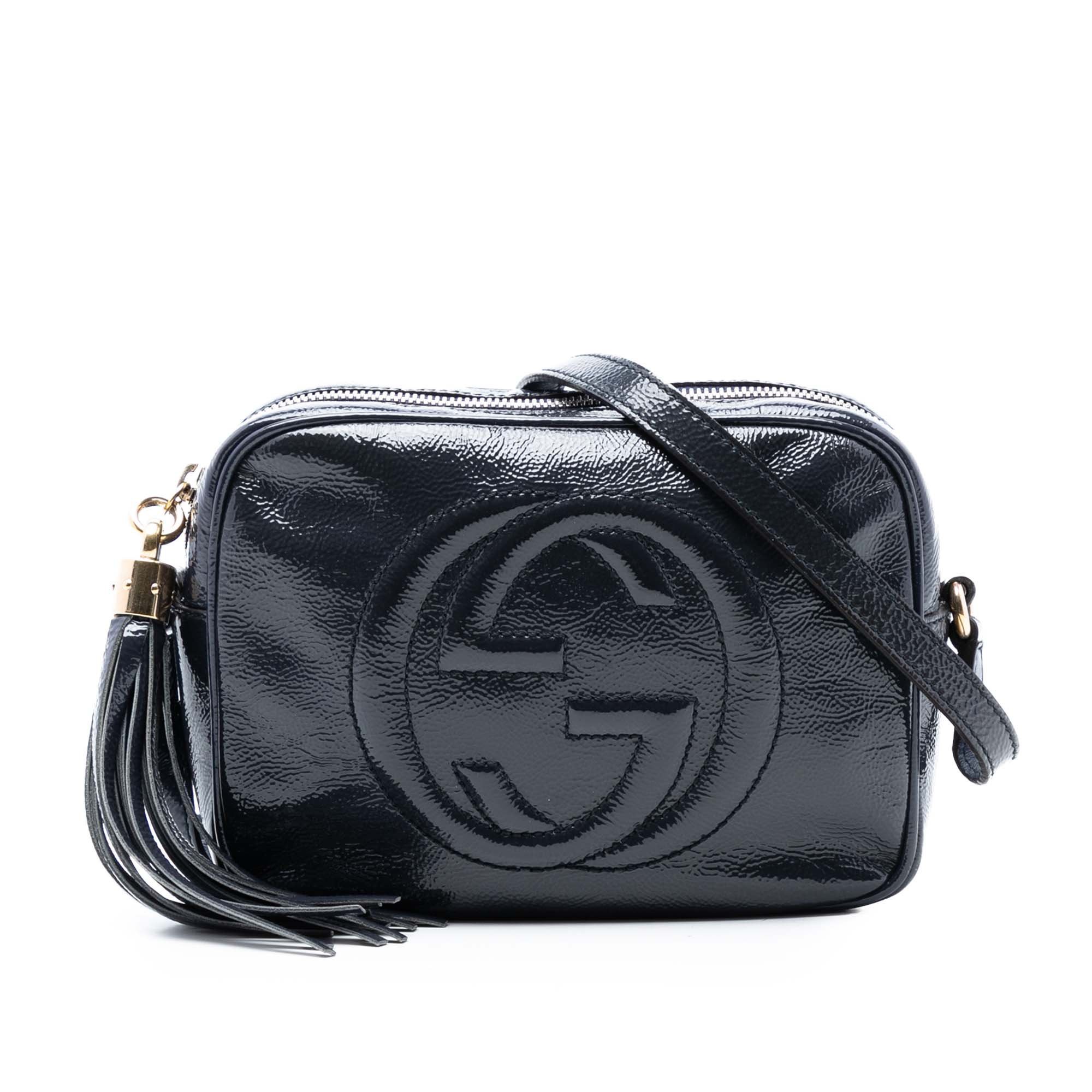 Soho patent leather handbag