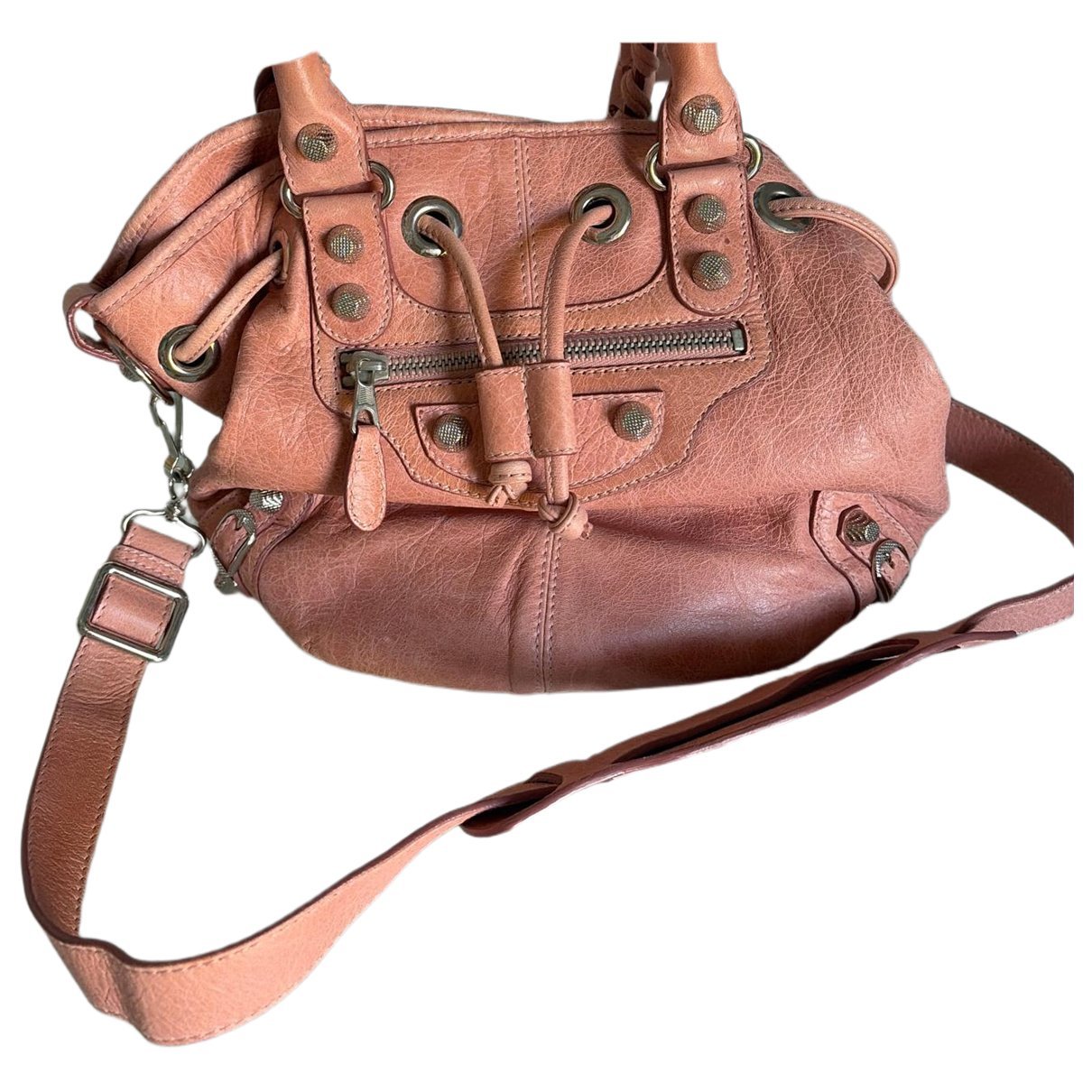 Le Cagole leather handbag