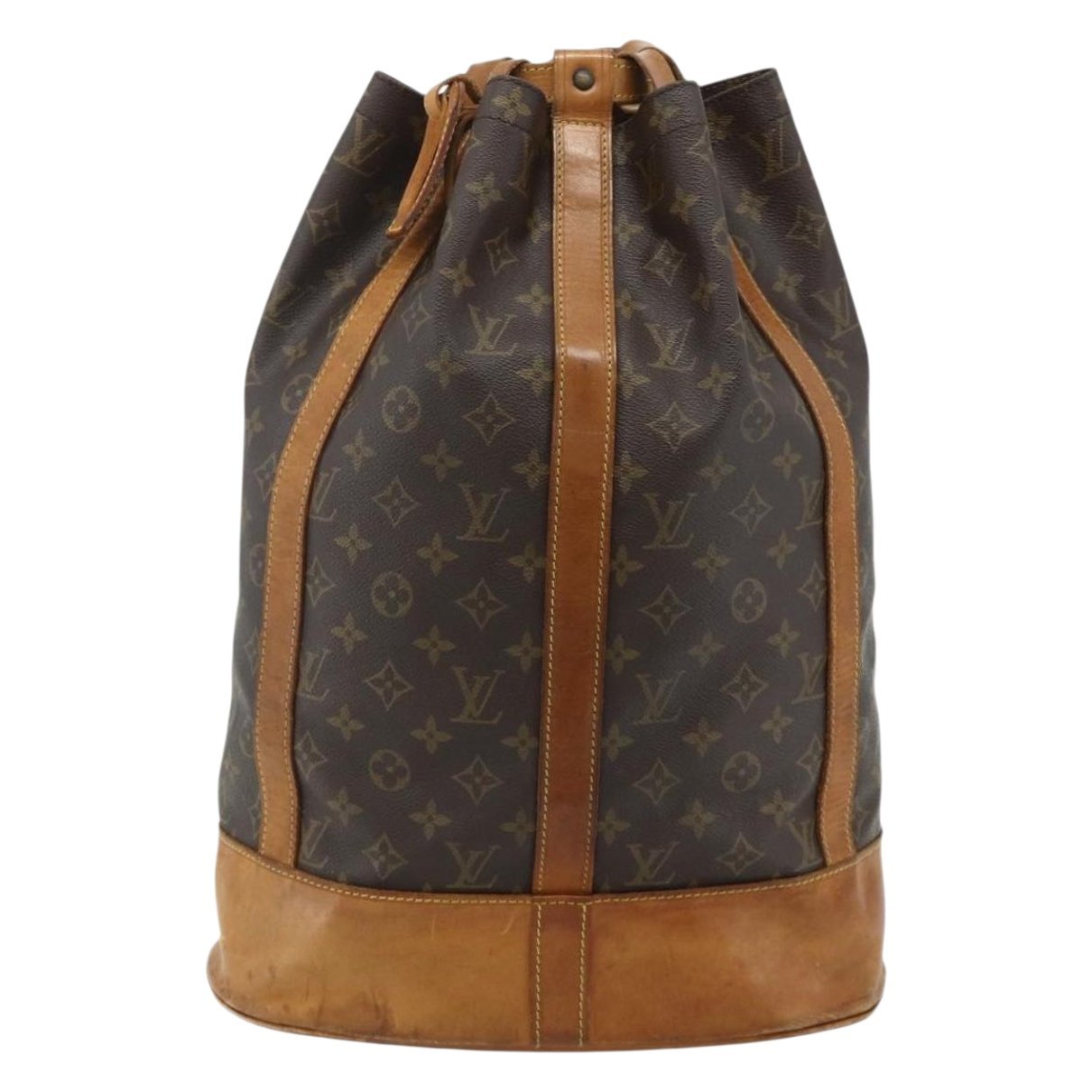 Randonnée leather handbag