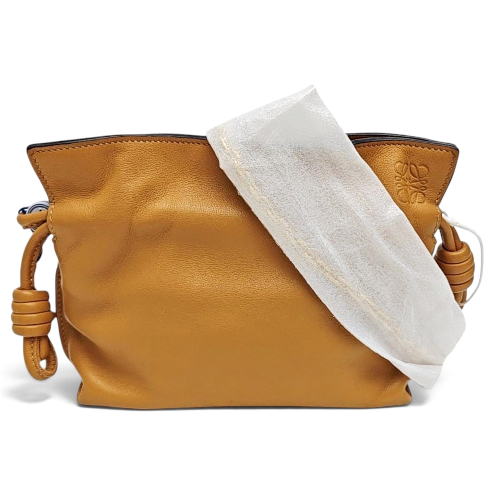 Flamenco leather handbag