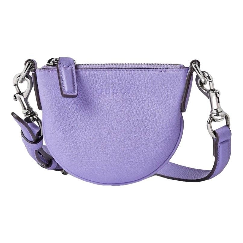 Leather crossbody bag