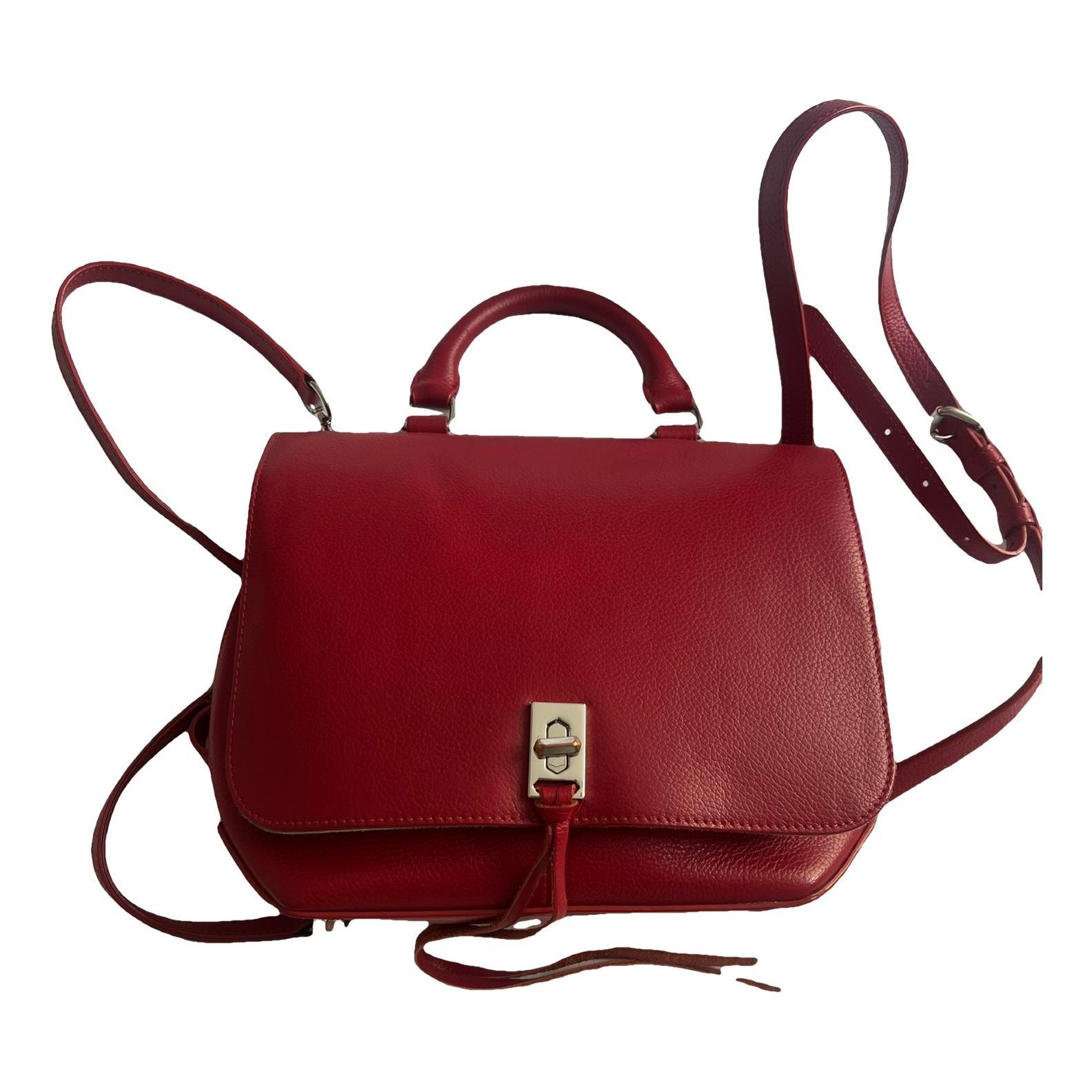Leather backpack