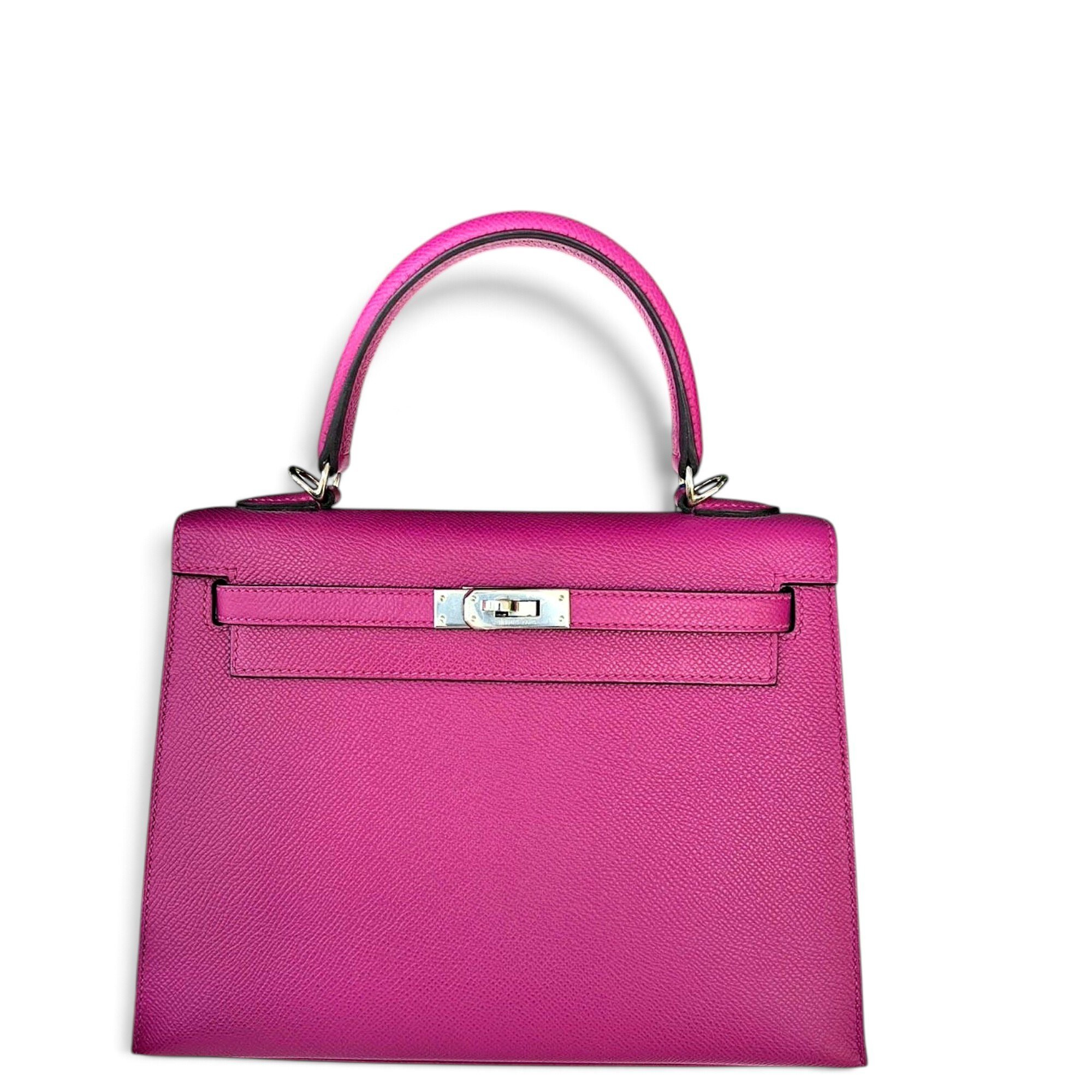 Kelly 25 leather handbag
