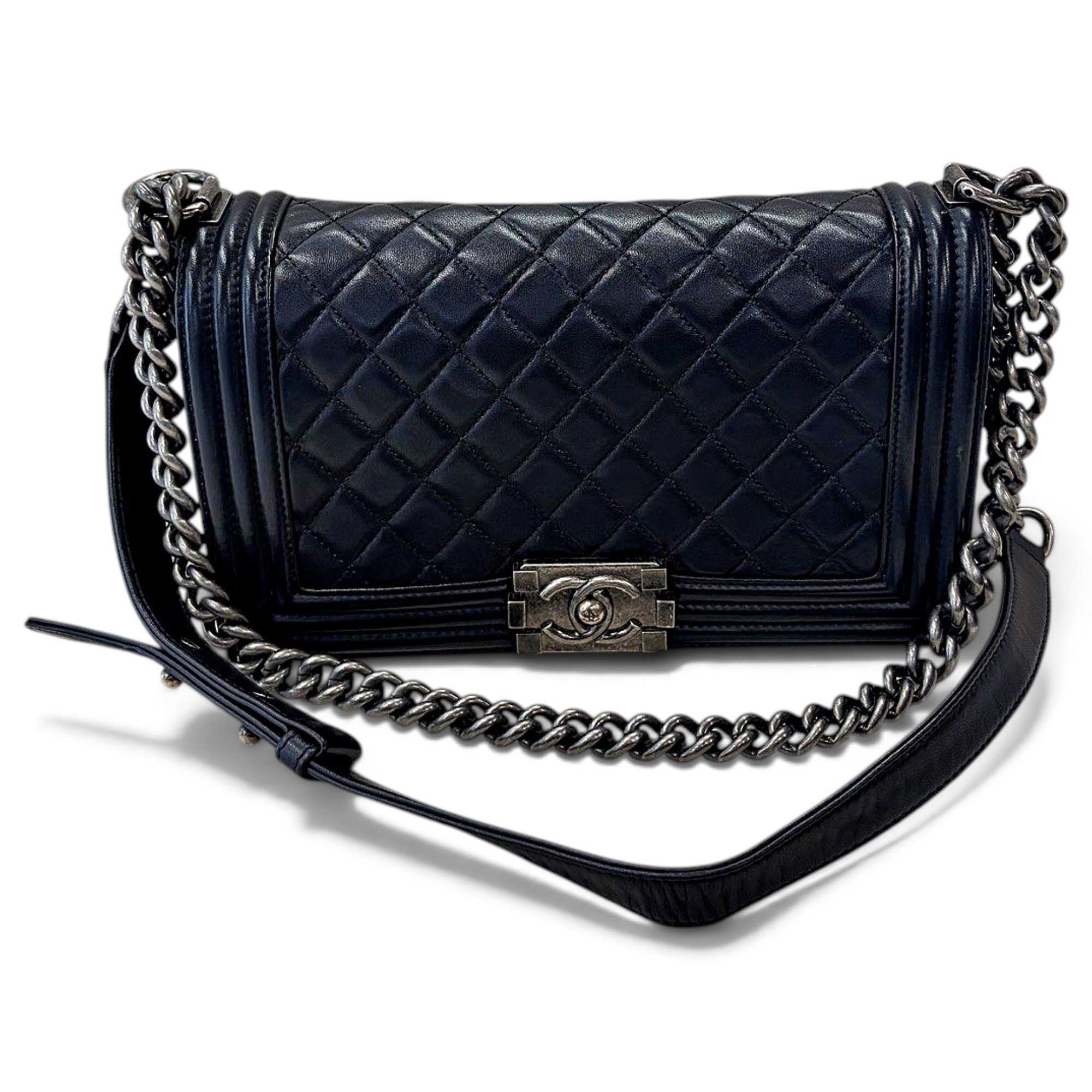Boy leather handbag