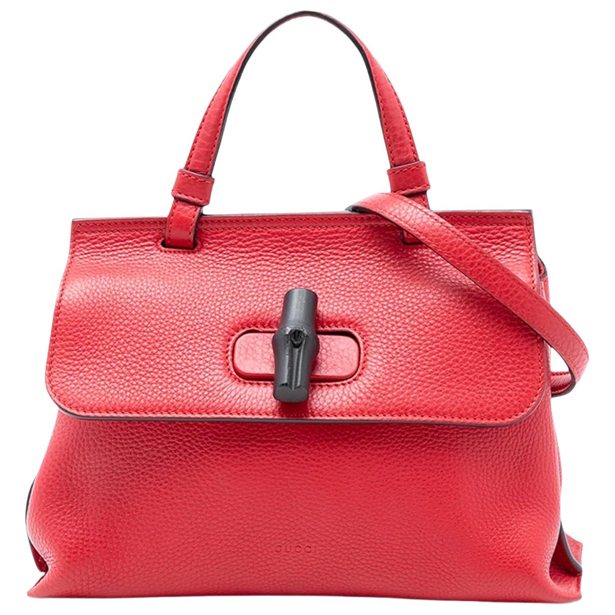 Bamboo leather satchel