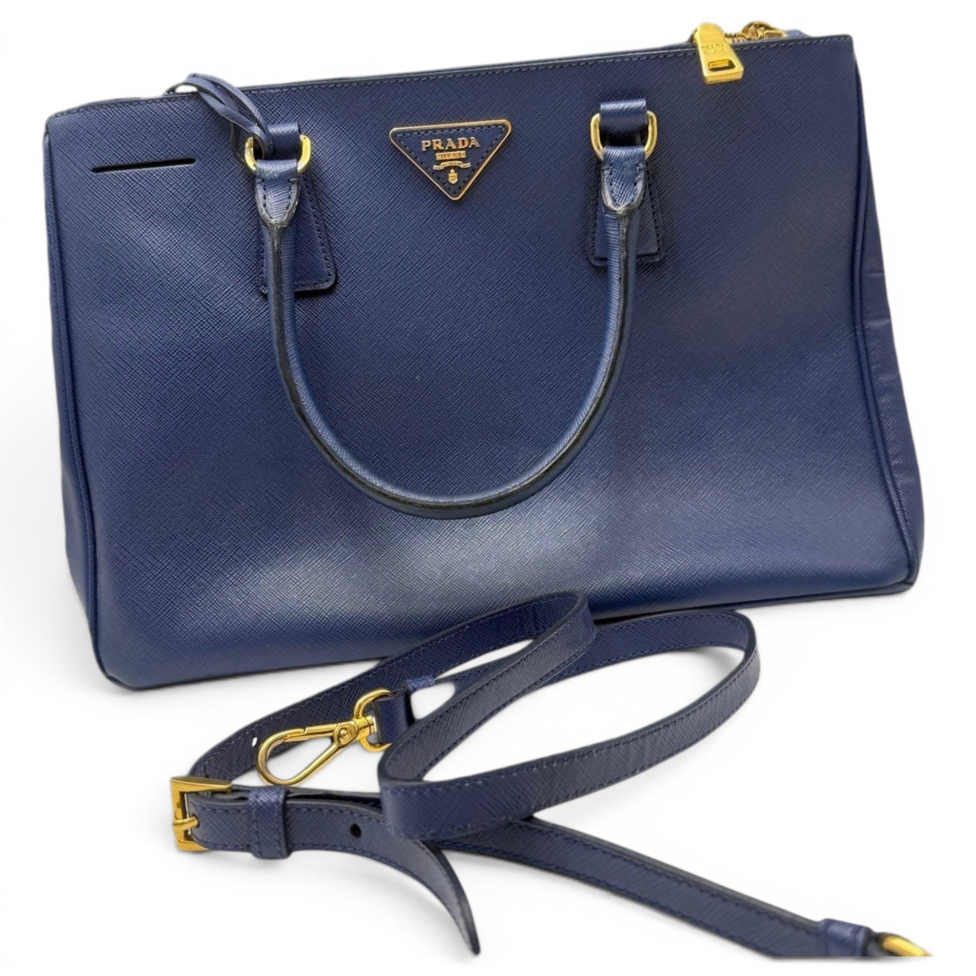 Galleria leather handbag