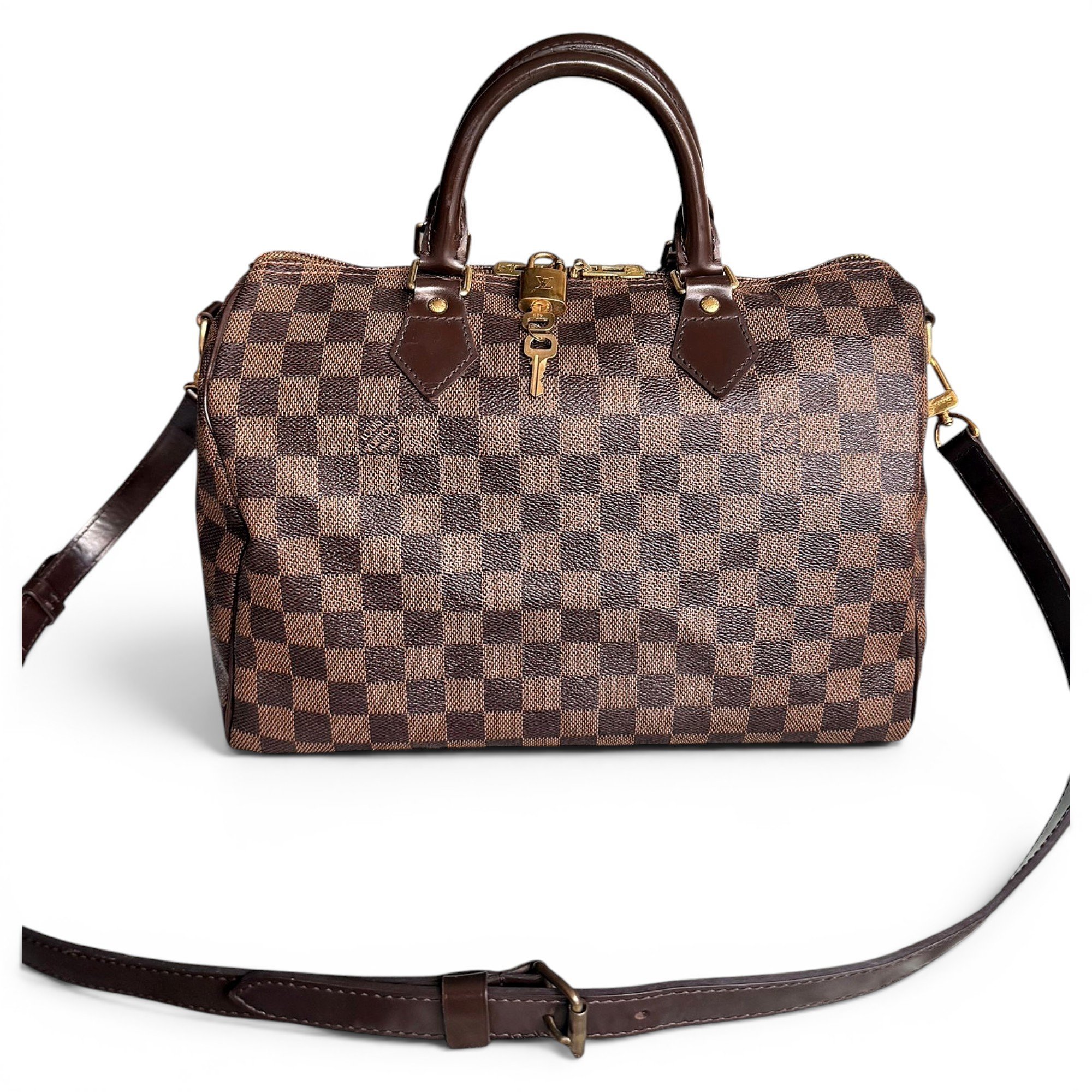Speedy Bandoulière leather handbag