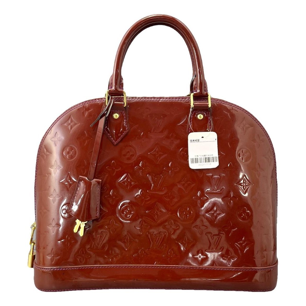 Alma leather handbag
