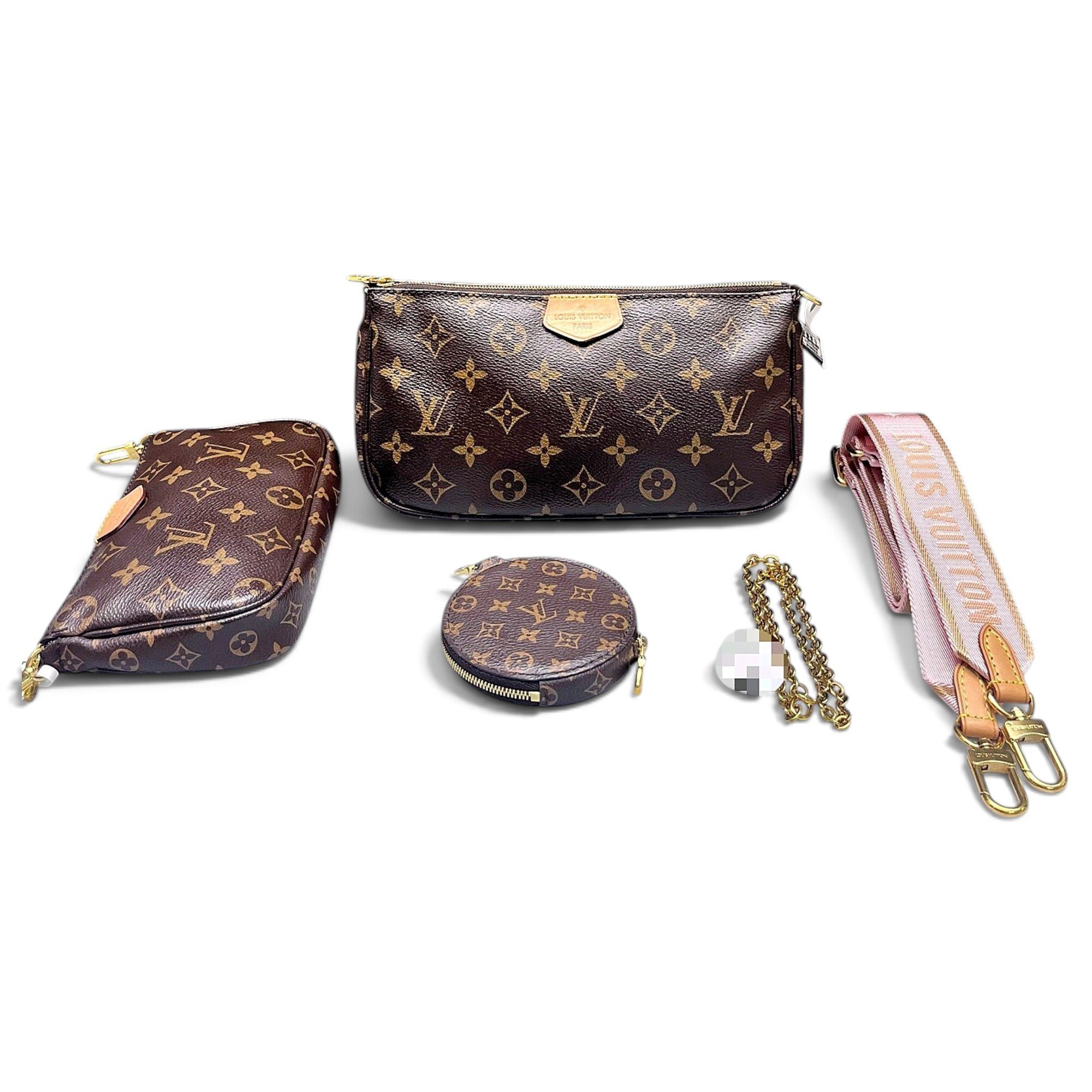 Multi Pochette Accessoires leather crossbody bag
