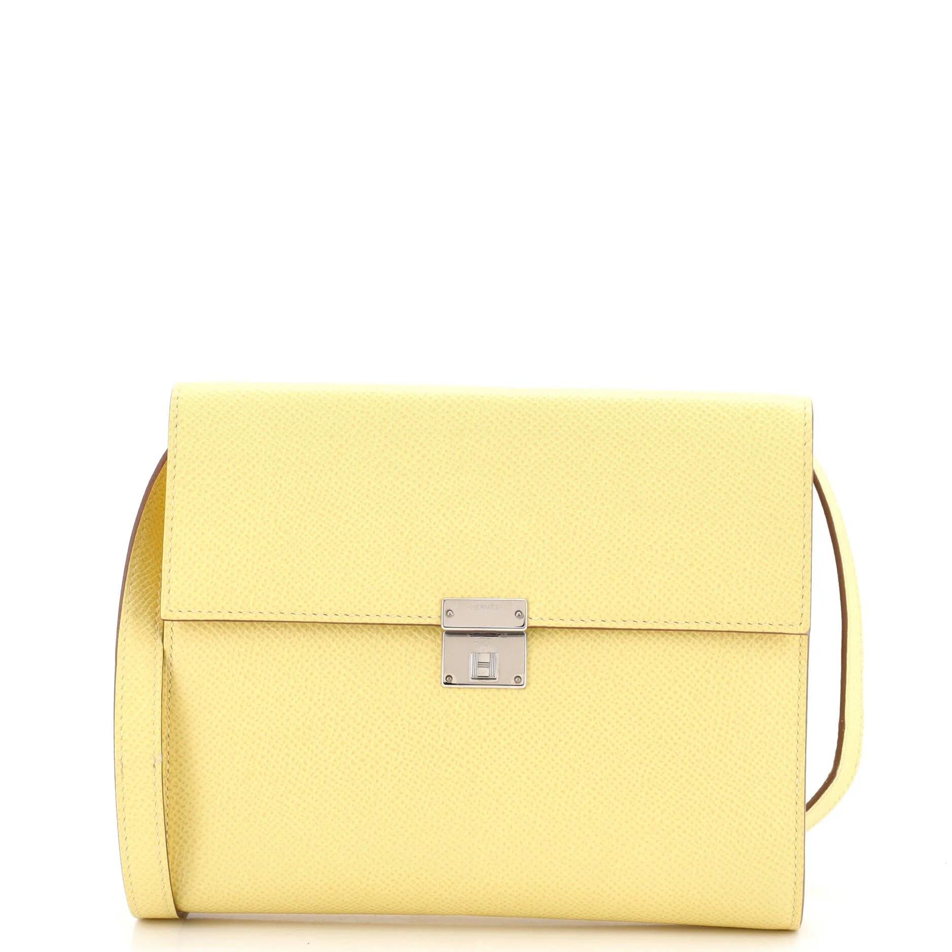 Leather crossbody bag