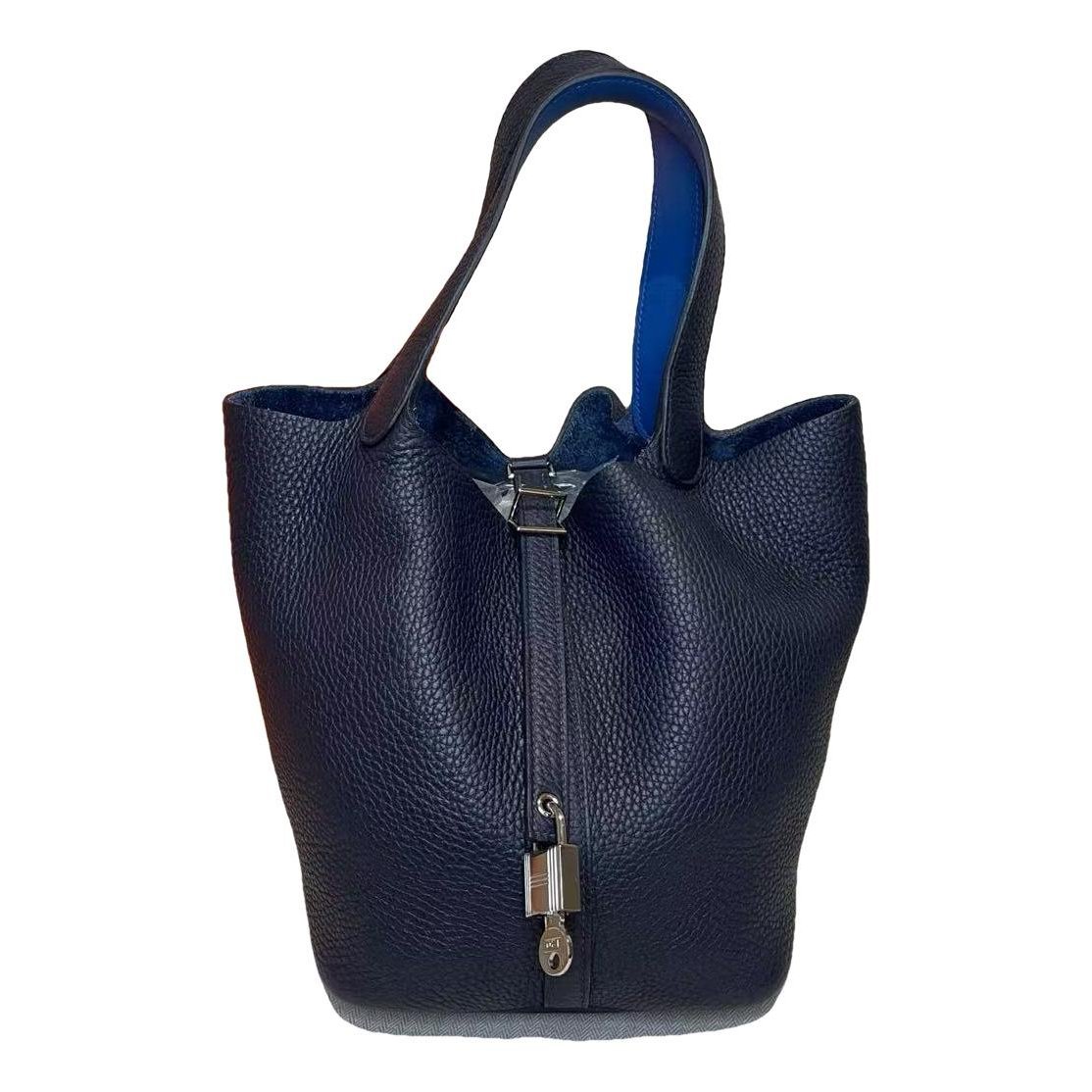 Picotin leather handbag