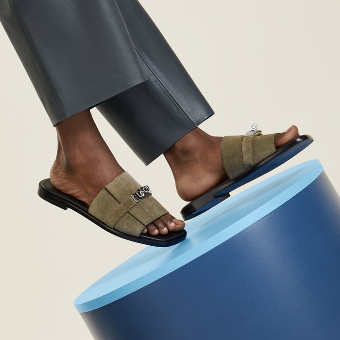 Étoupe Gabriel Sandal