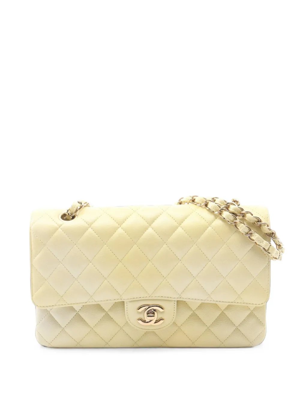 2021-2026 Medium Classic Lambskin Double Flap shoulder bag