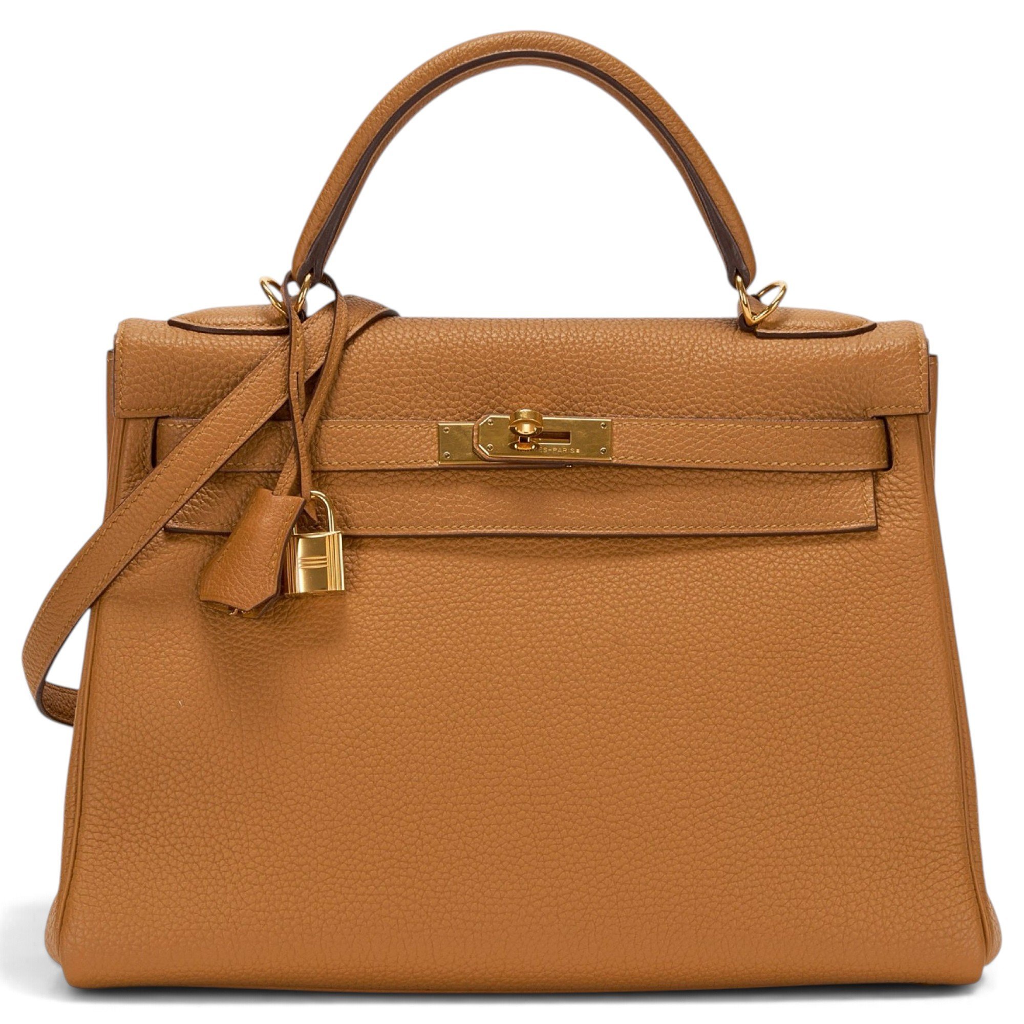 Kelly 32 leather handbag