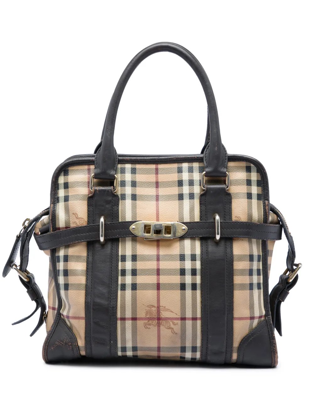 2000-2017 Haymarket Check Coated Canvas Minford Portrait satchel