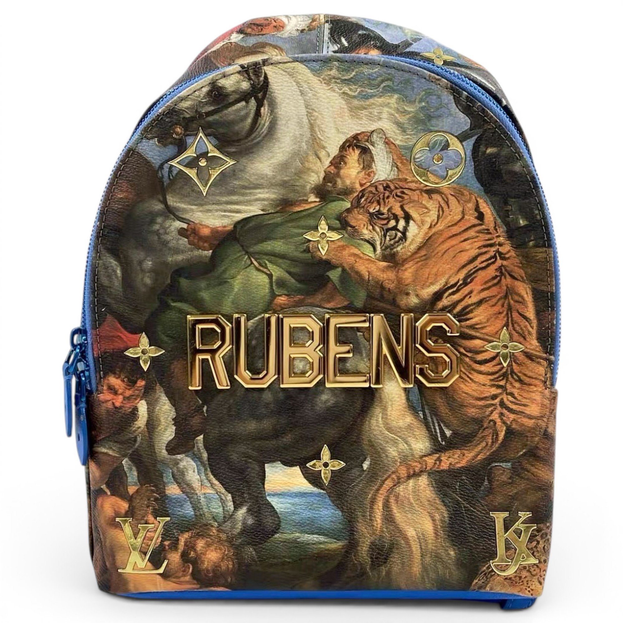 Palm Springs leather backpack