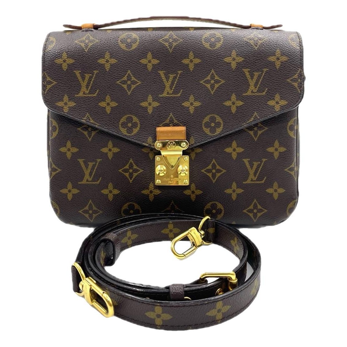 Metis leather handbag
