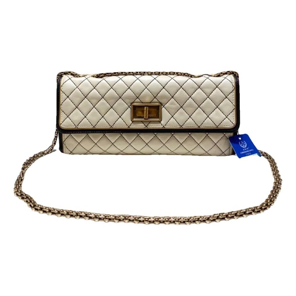 2.55 Long leather handbag