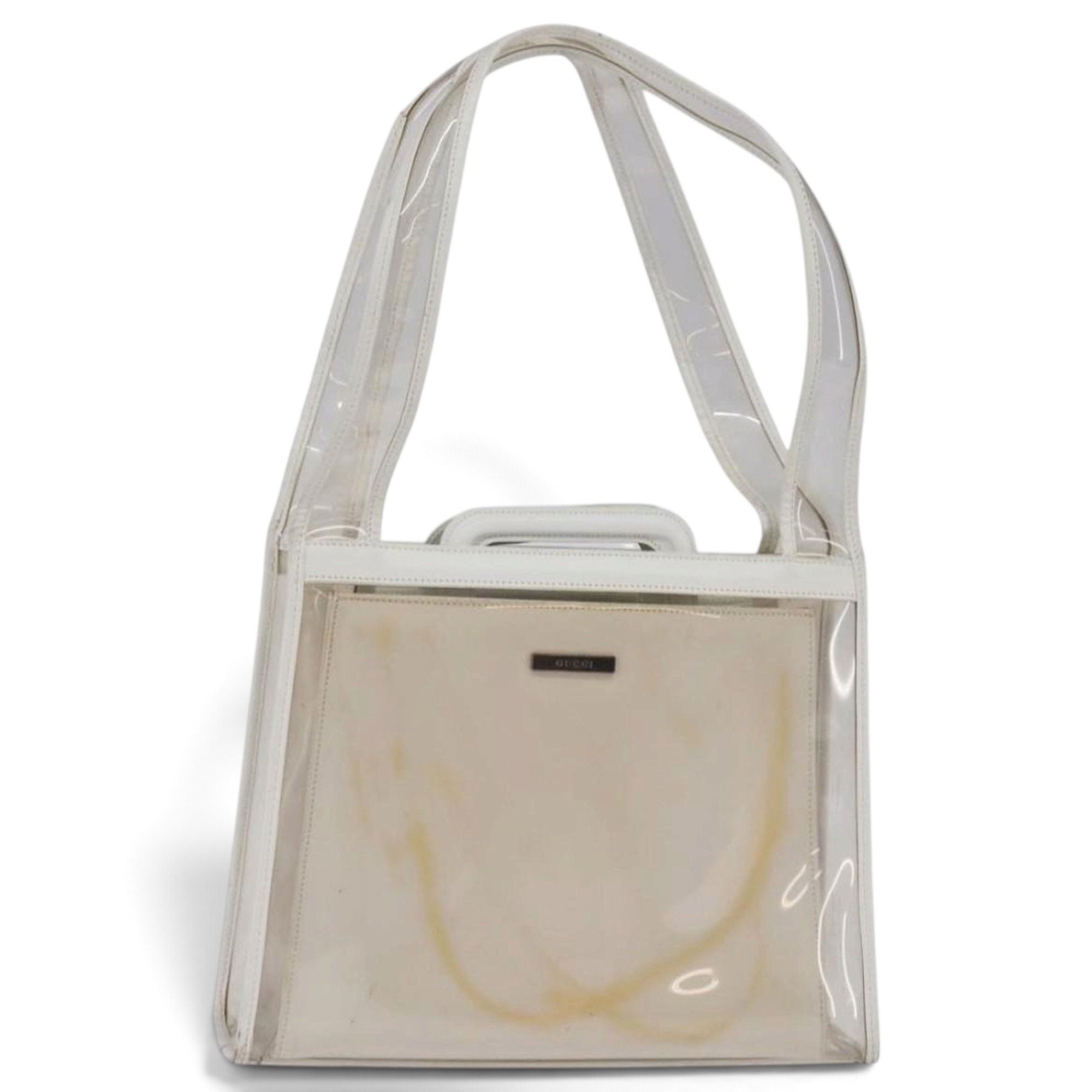 Leather tote