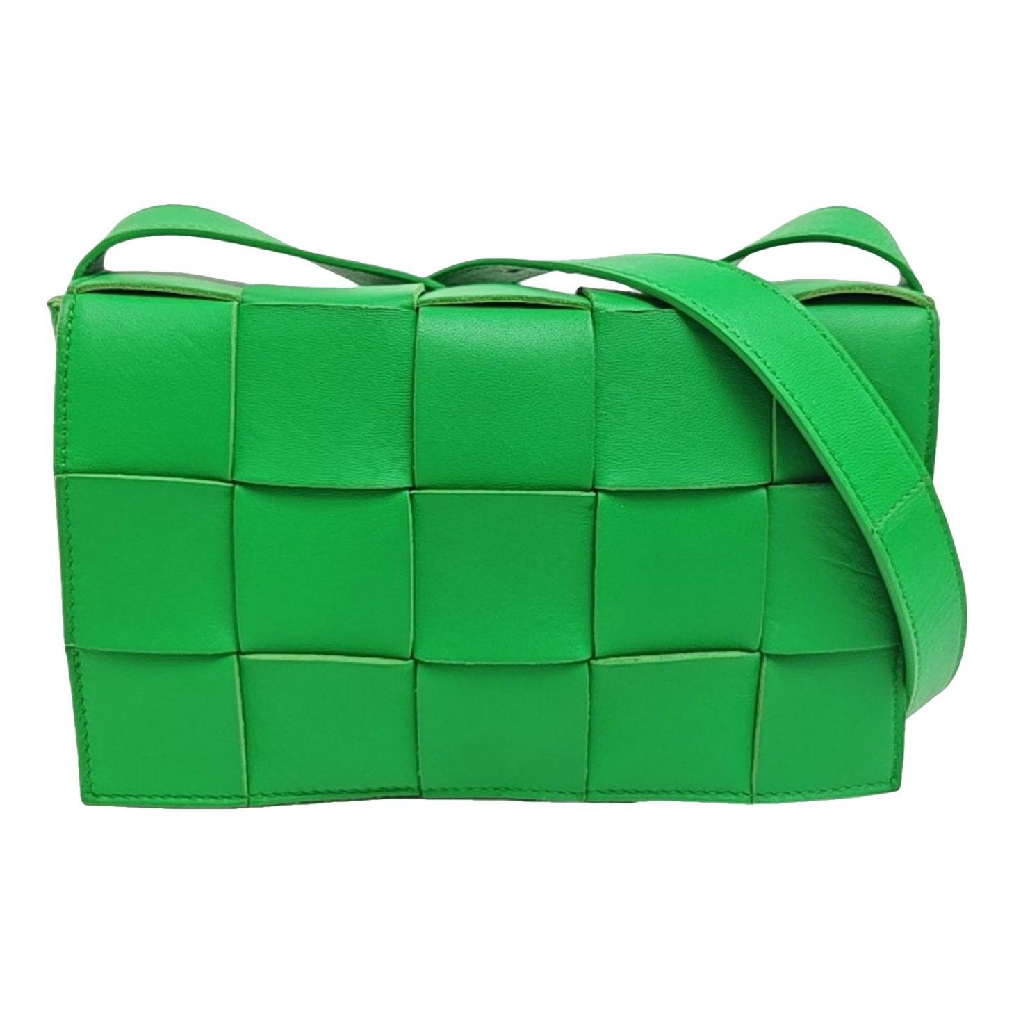 Brick Cassette leather handbag