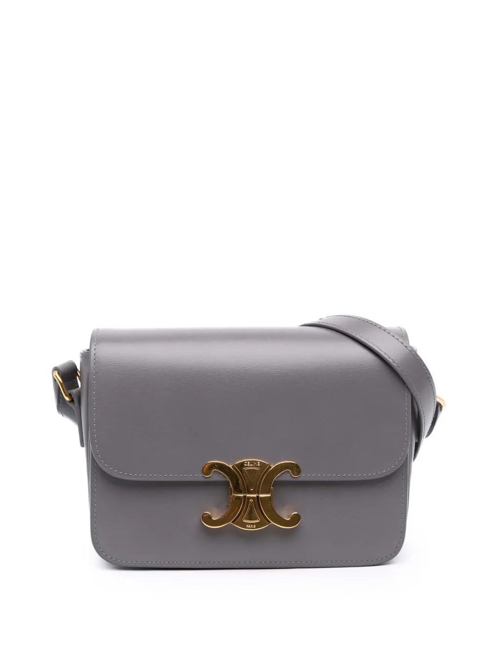2024 Teen Shiny Calfskin Triomphe crossbody bag
