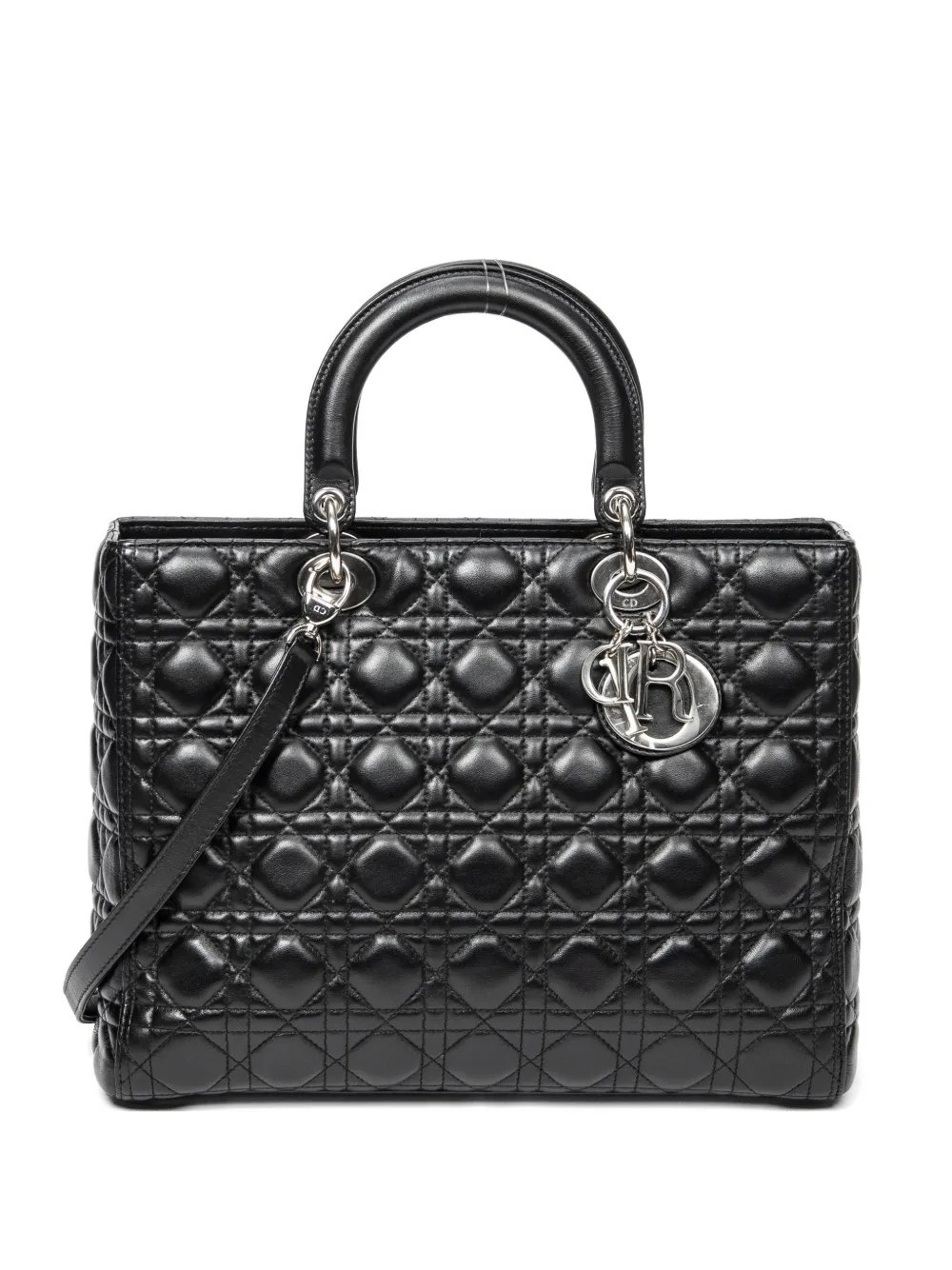 Lady Dior Cannage tote bag