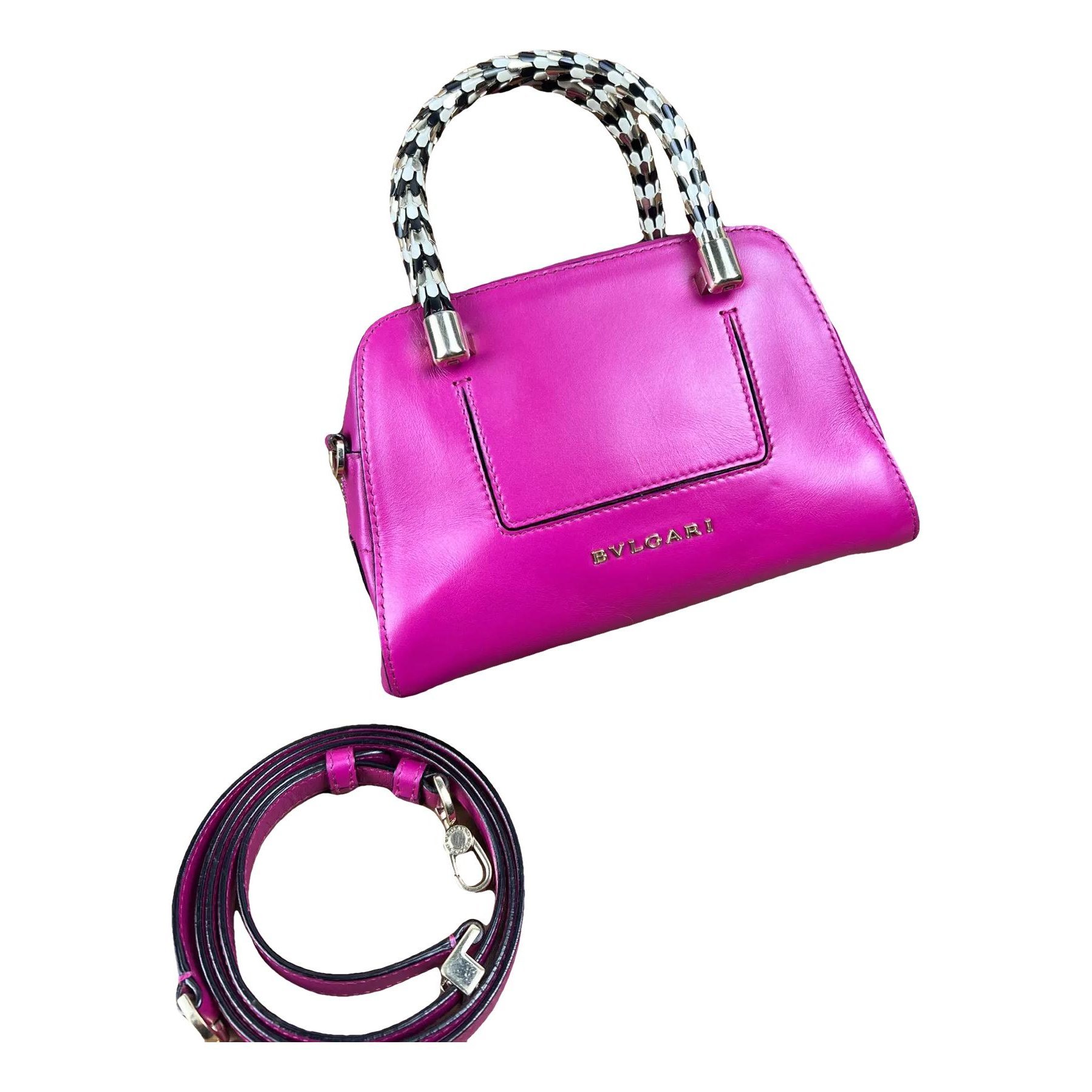 Serpenti leather crossbody bag