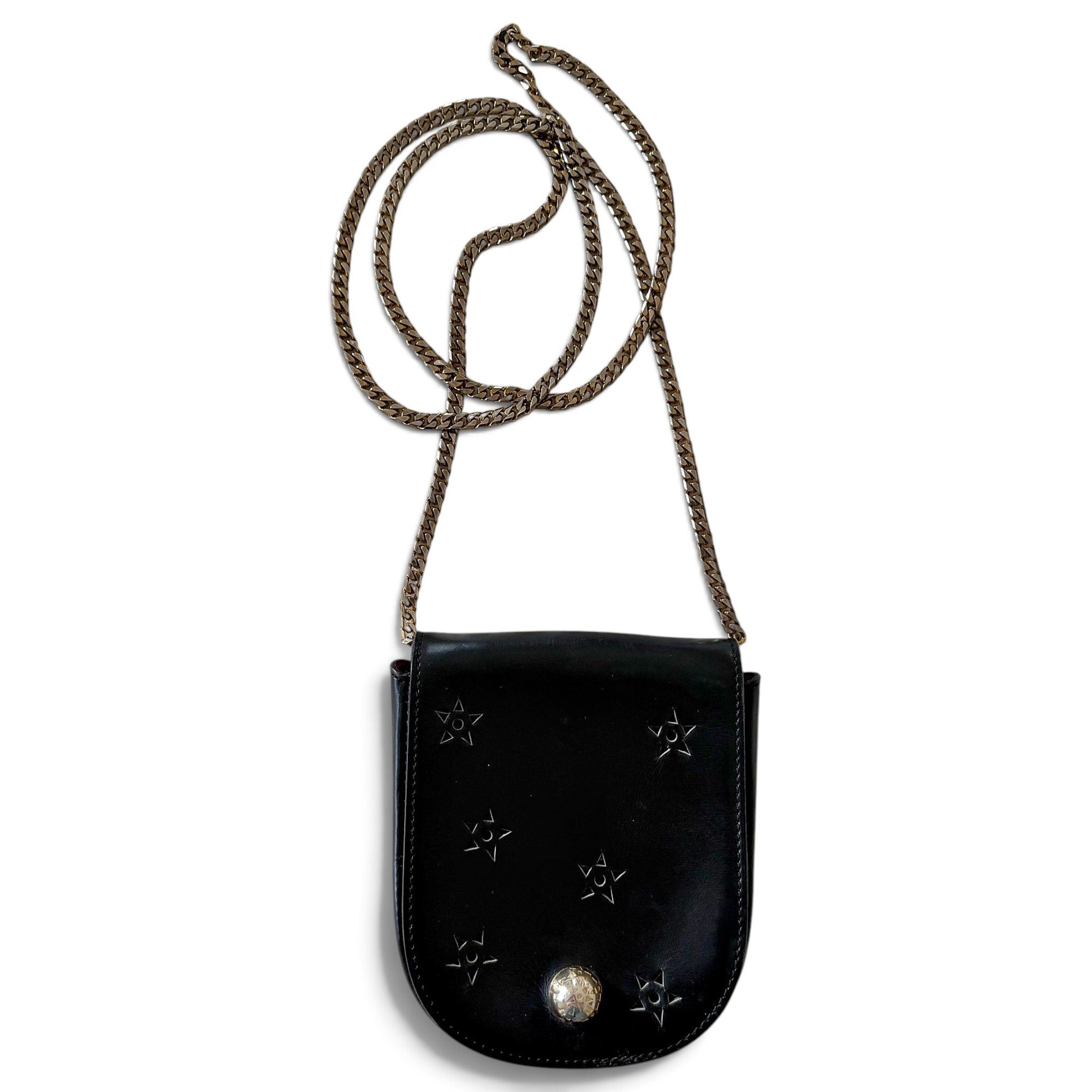 Leather crossbody bag