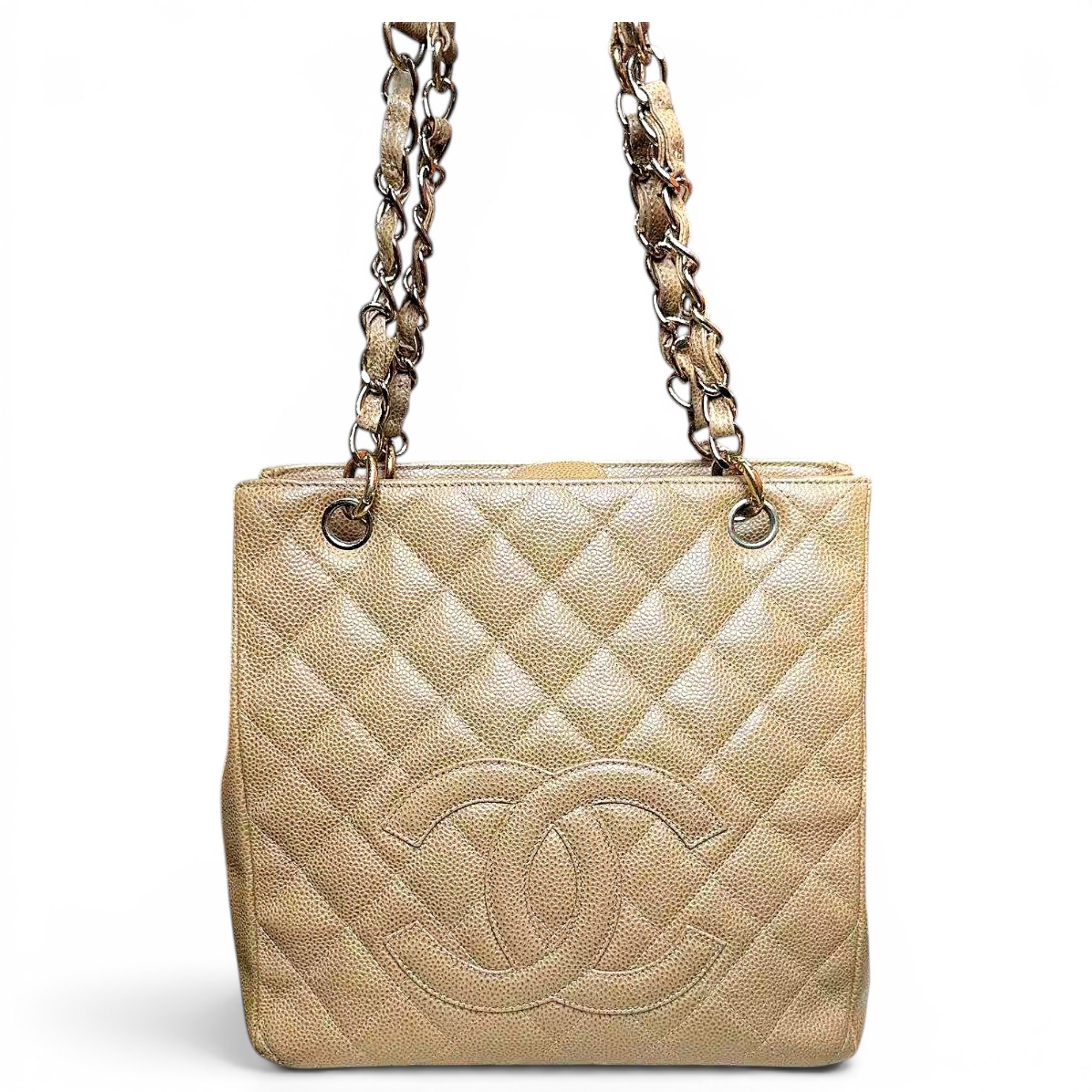 Petite Shopping Tote leather tote