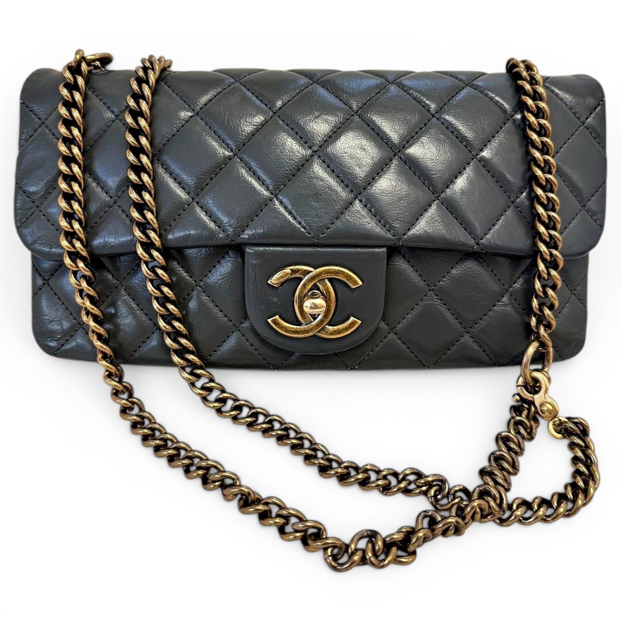 Leather crossbody bag