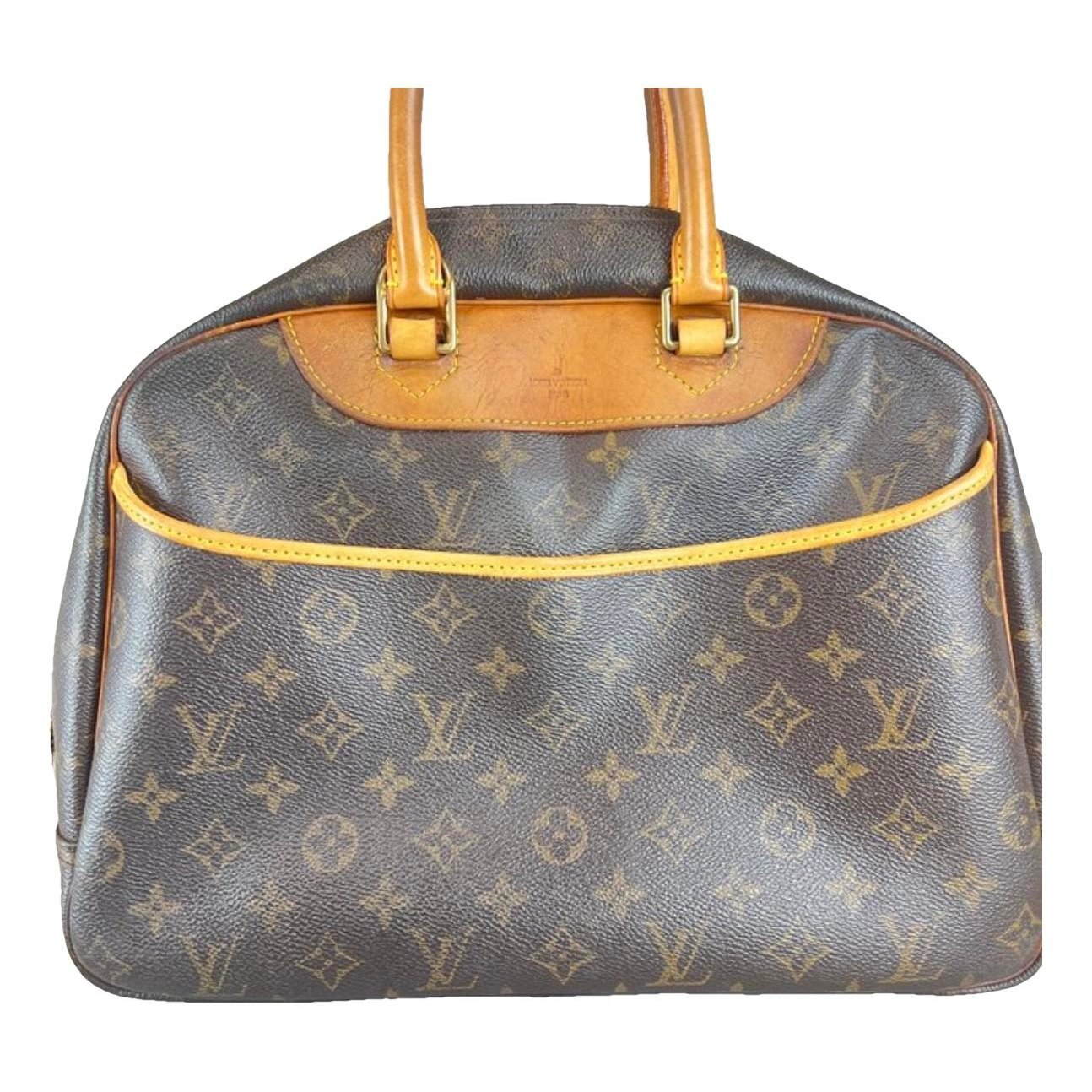 Deauville leather handbag