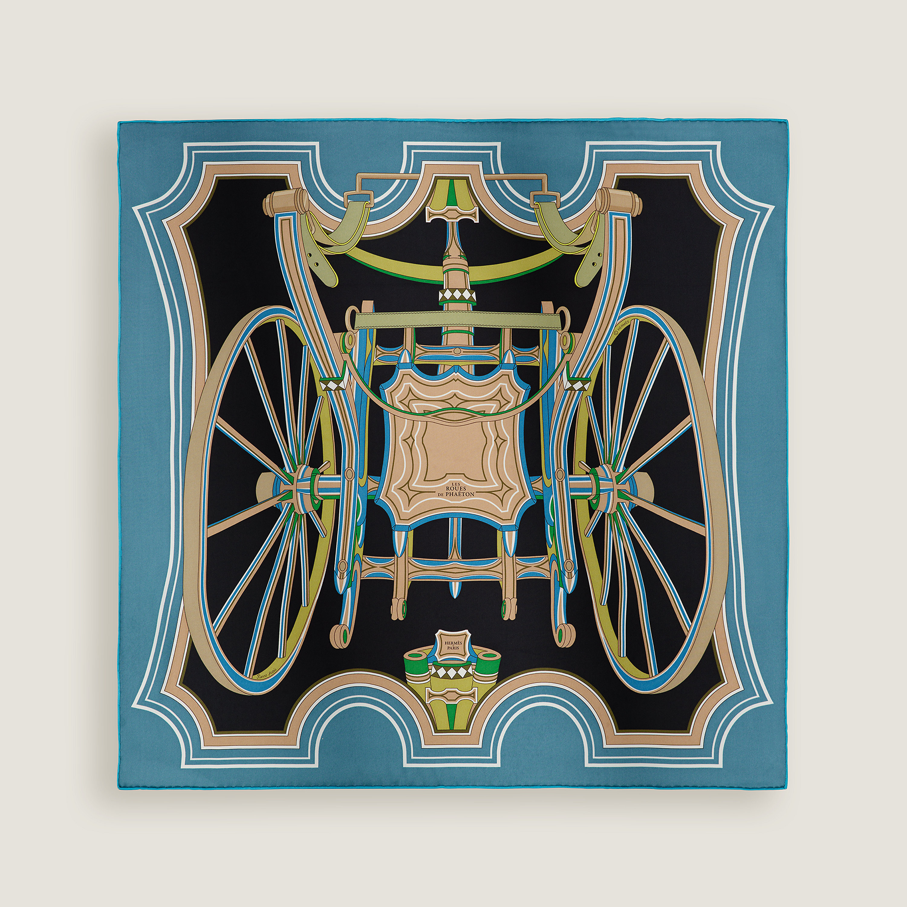 Les Roues de Phaeton scarf 70