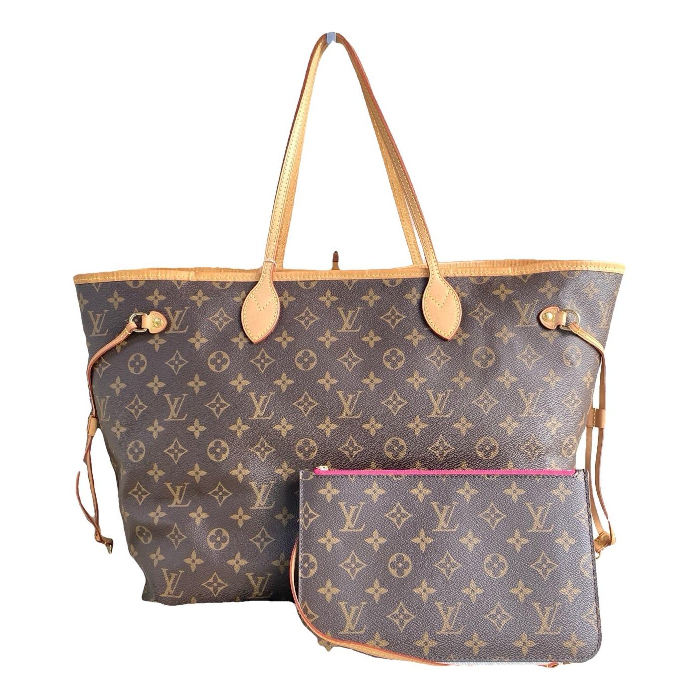 Neverfull leather handbag