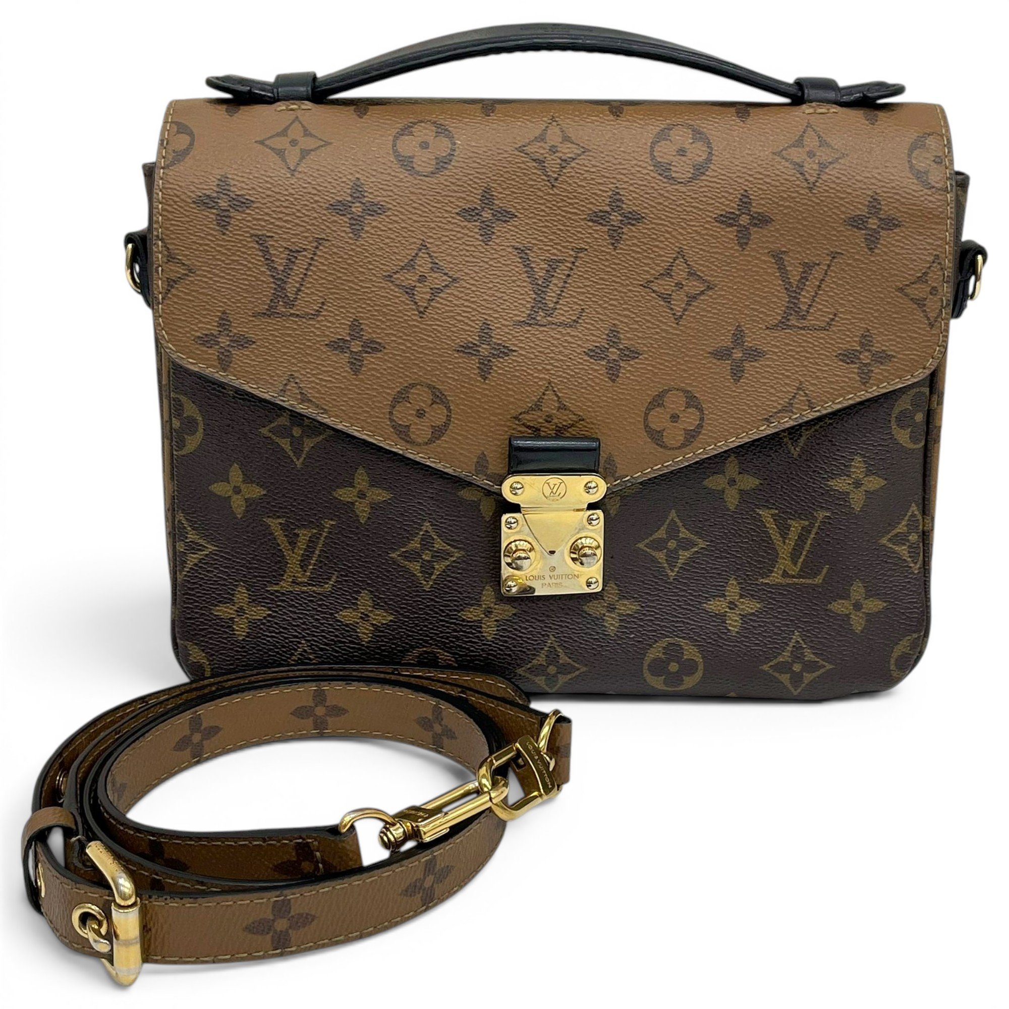 Metis leather handbag