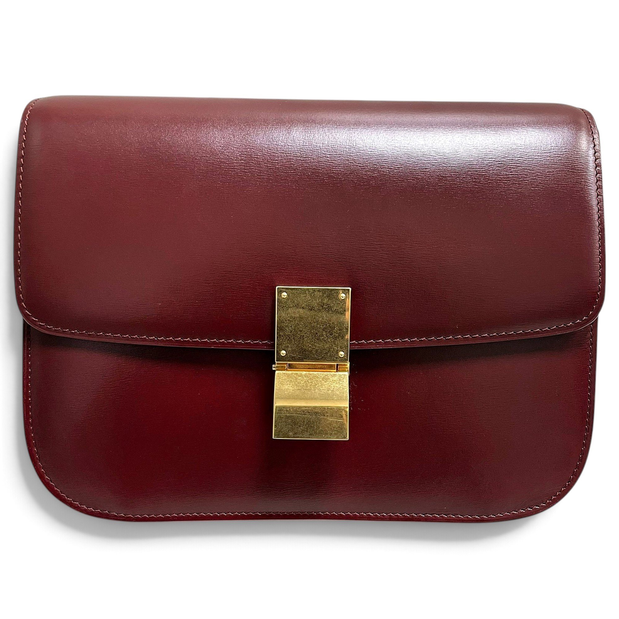 Classic leather handbag