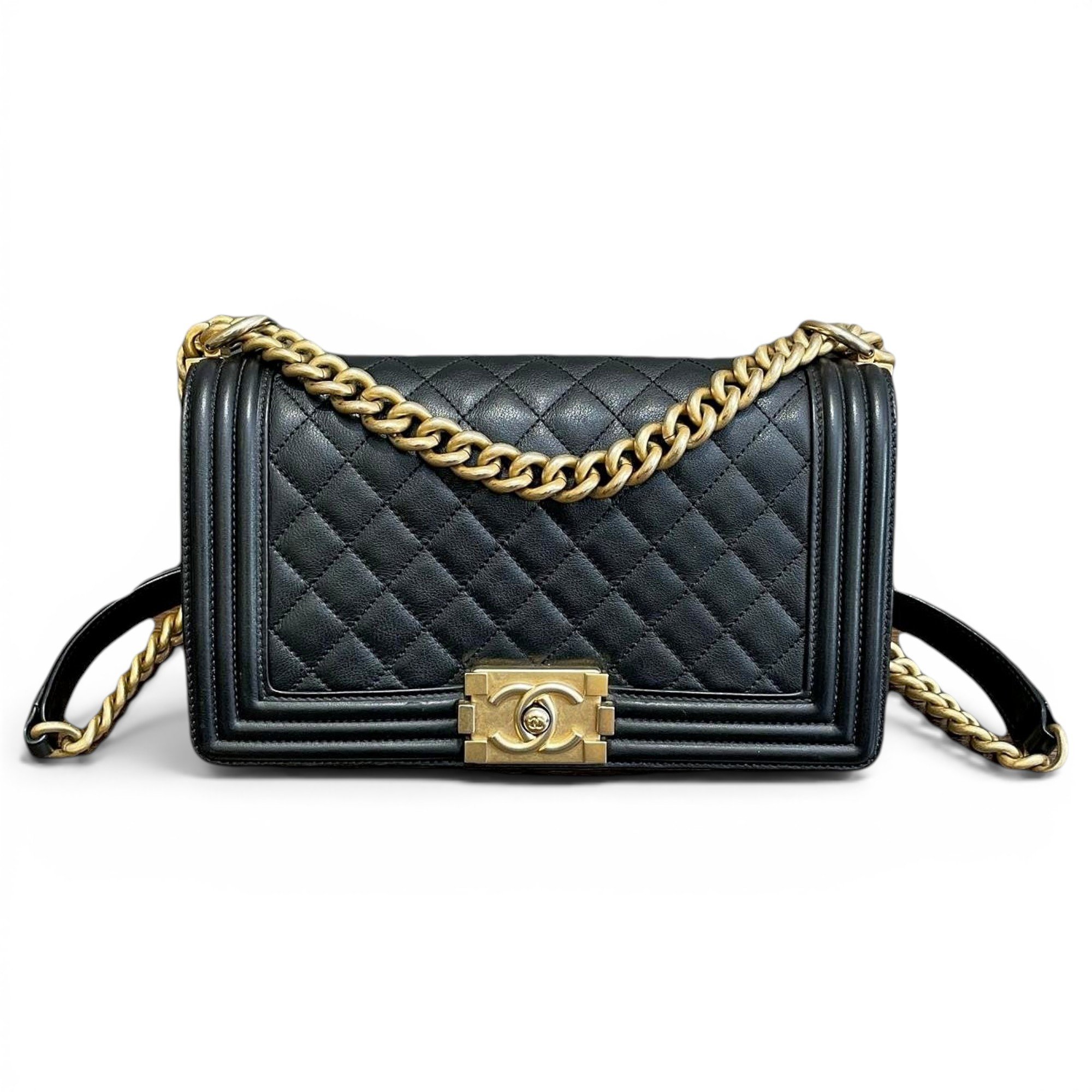 Boy leather handbag