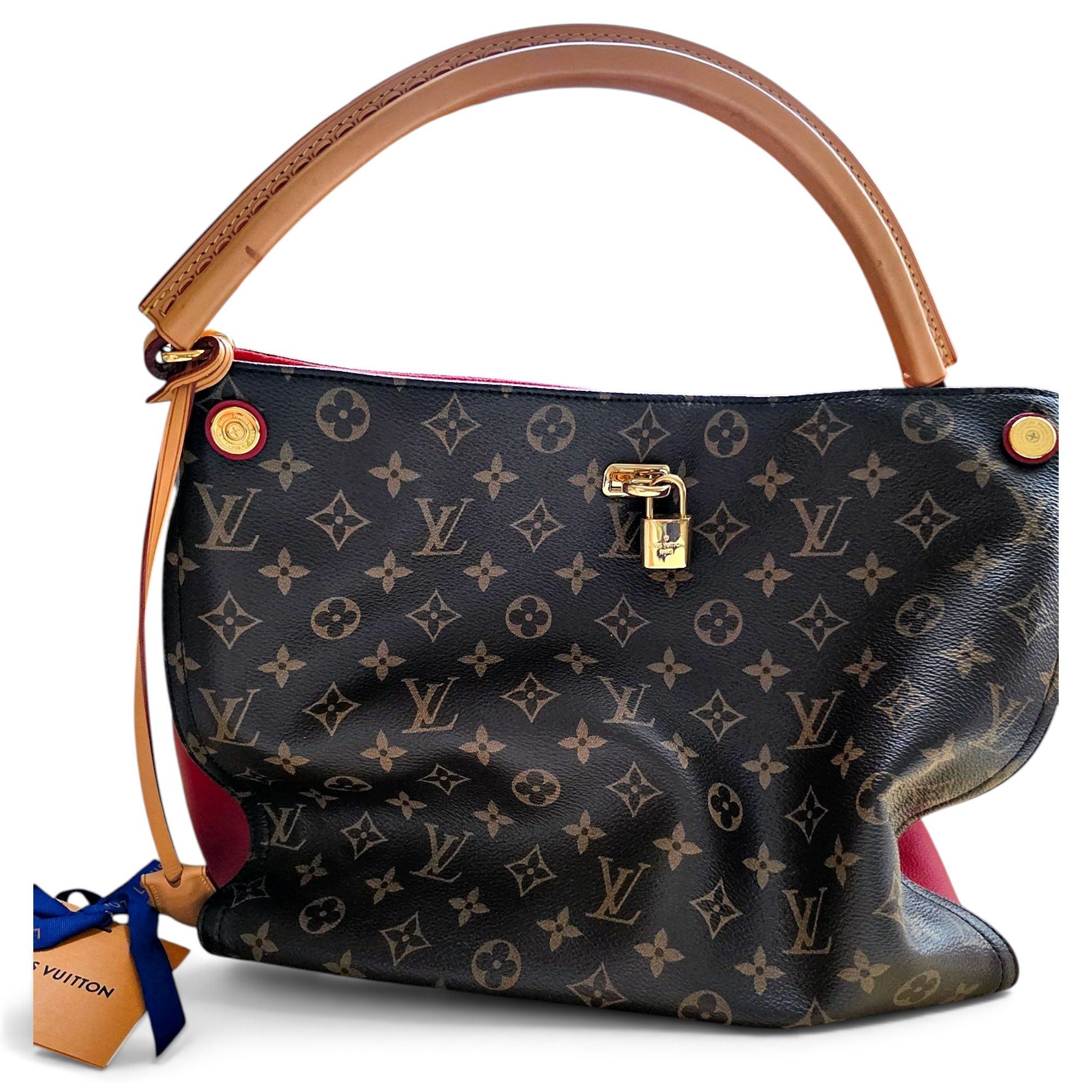 Leather handbag
