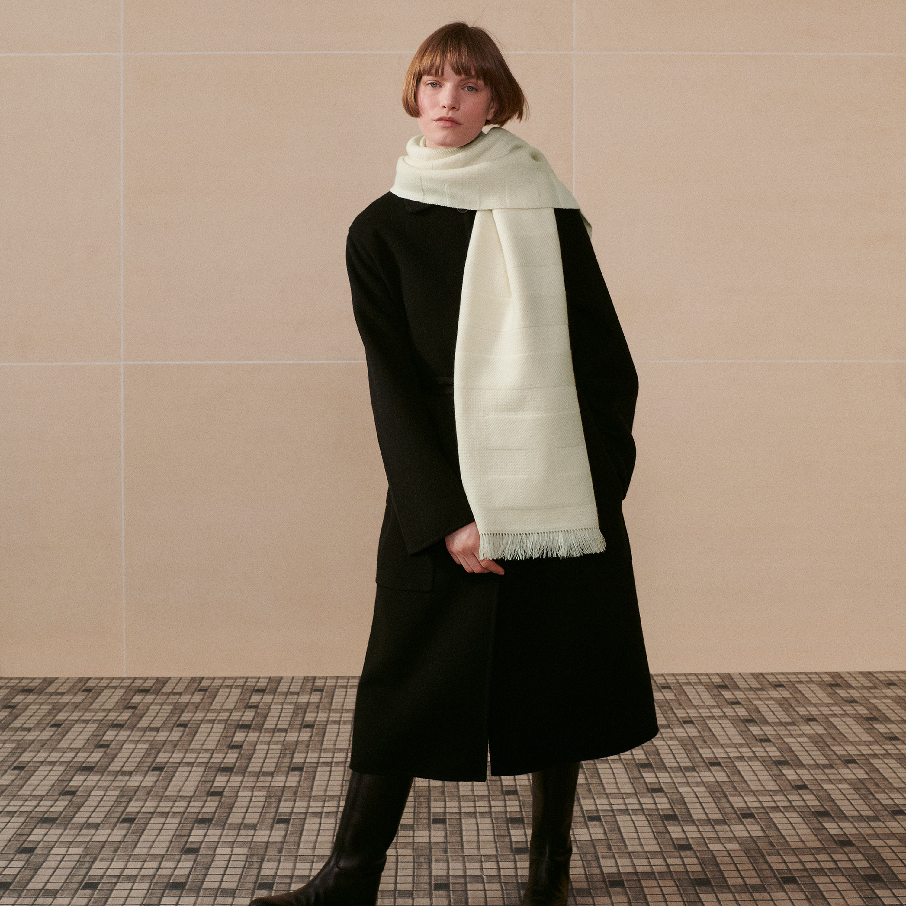 HERMESロザンジュ 《ストライプH》新品