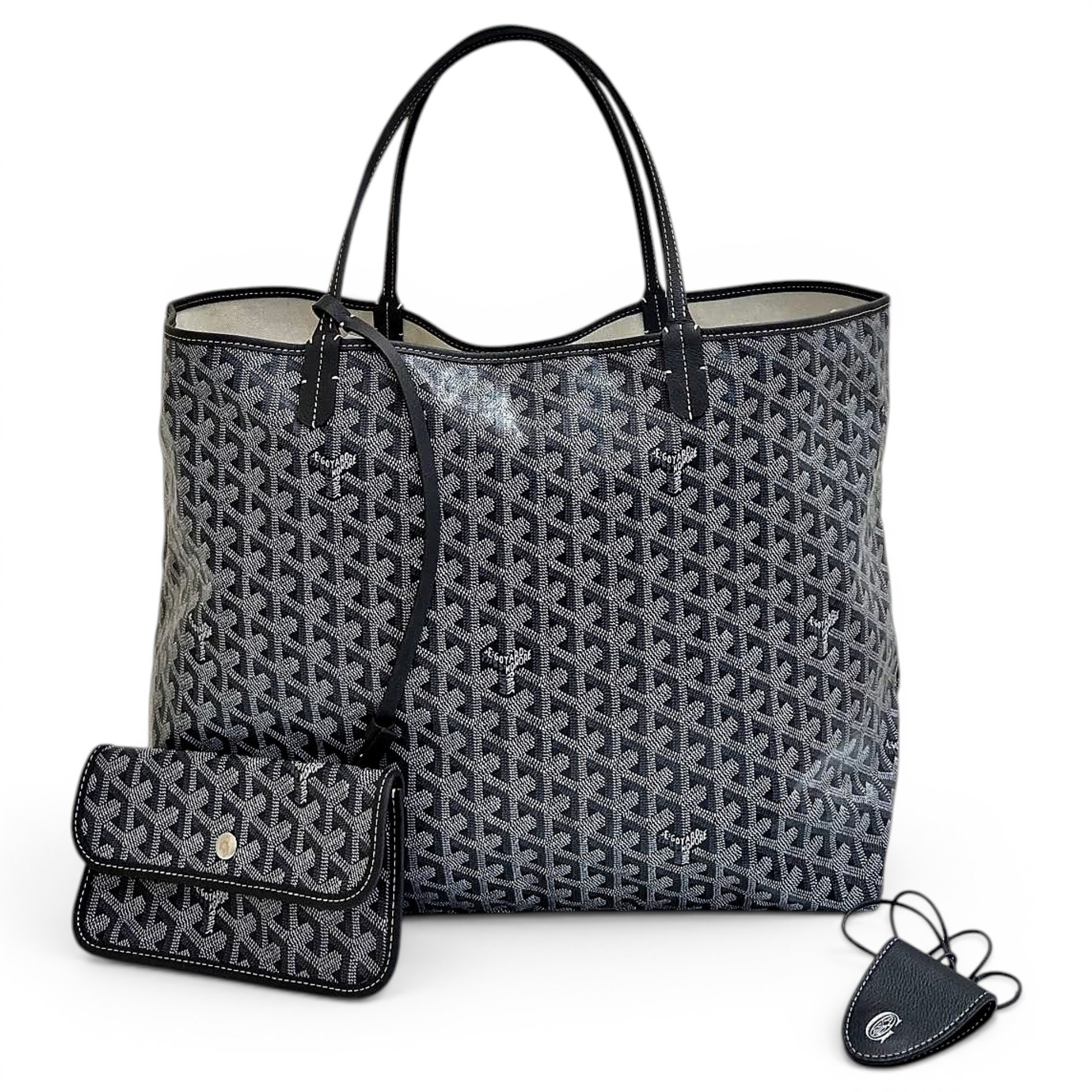 Leather tote