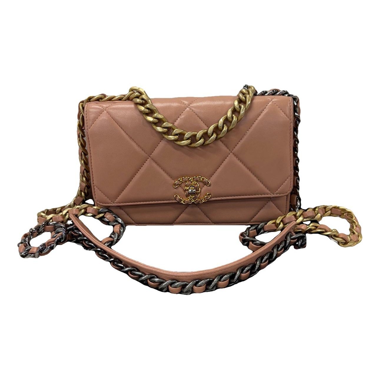 Chanel 19 leather handbag