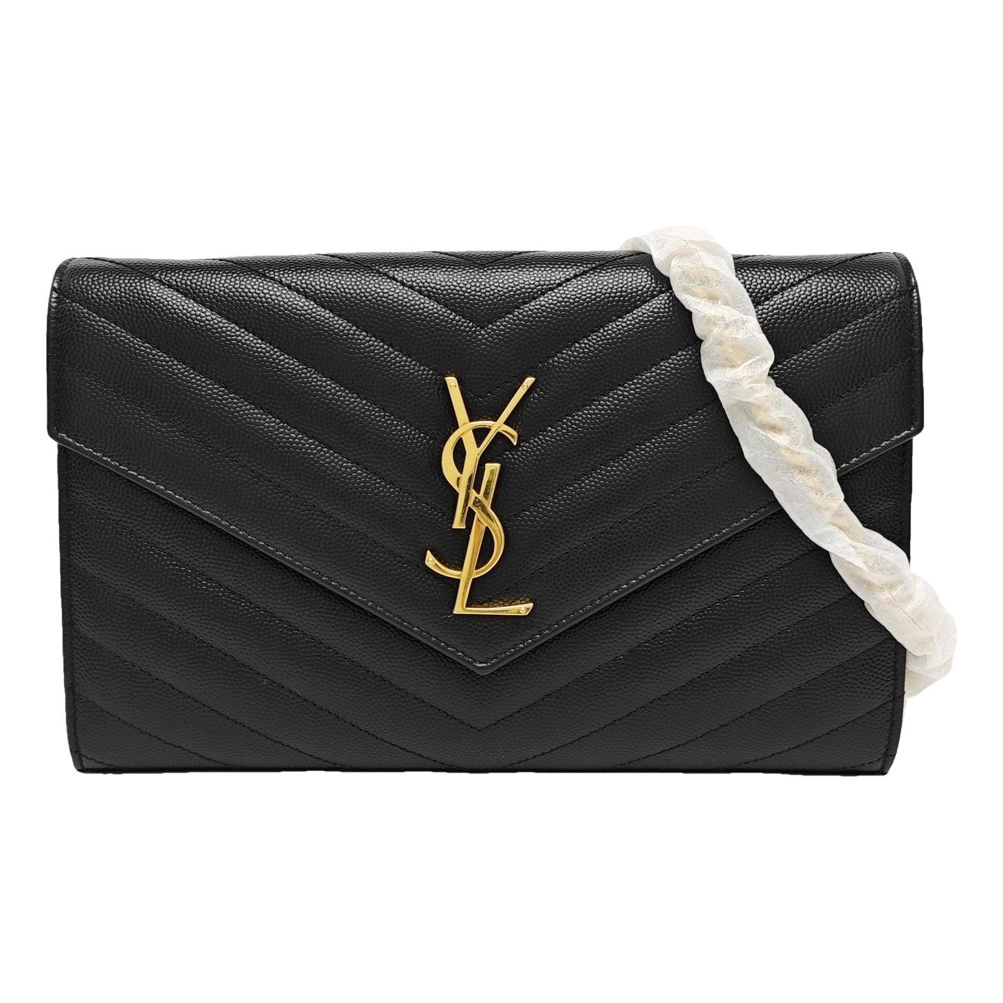 Baby monogramme leather handbag