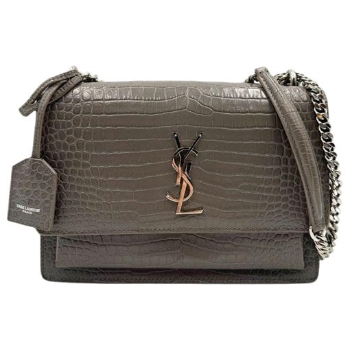 Sunset leather handbag