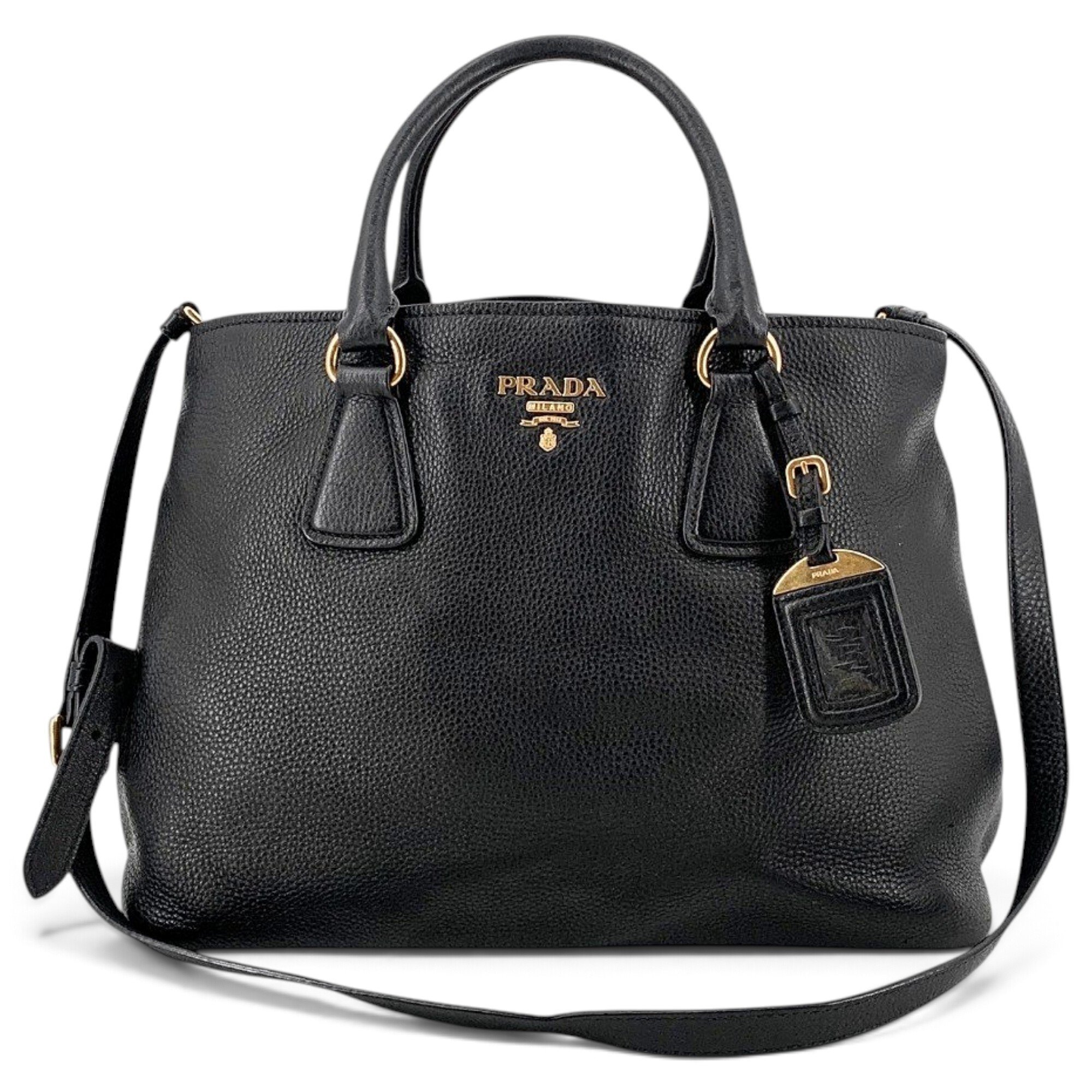 Leather tote
