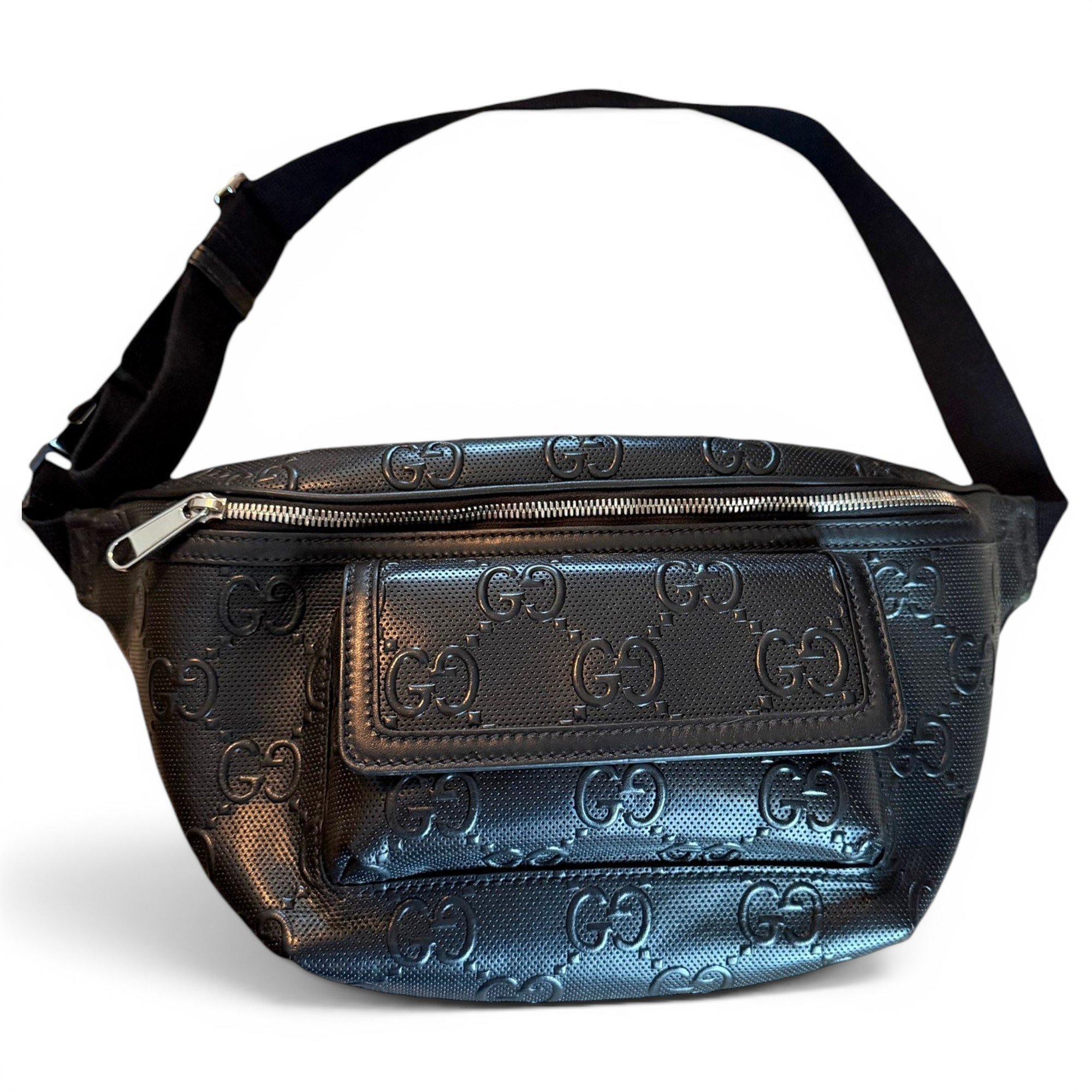 Leather handbag