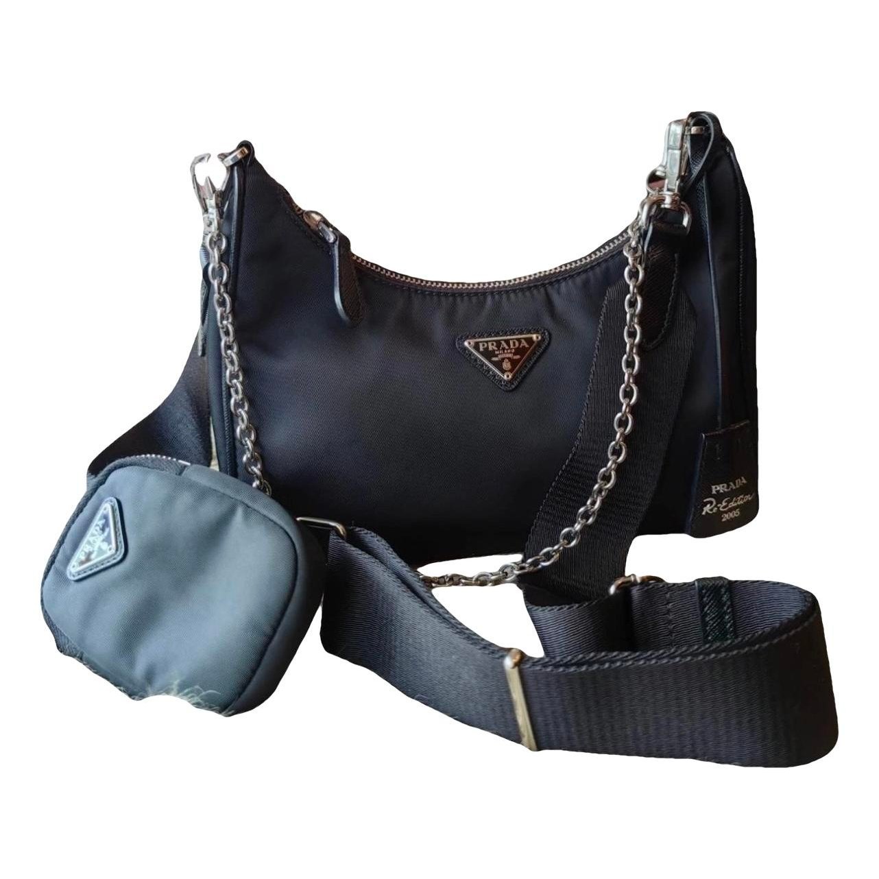 Re-edition vinyl handbag