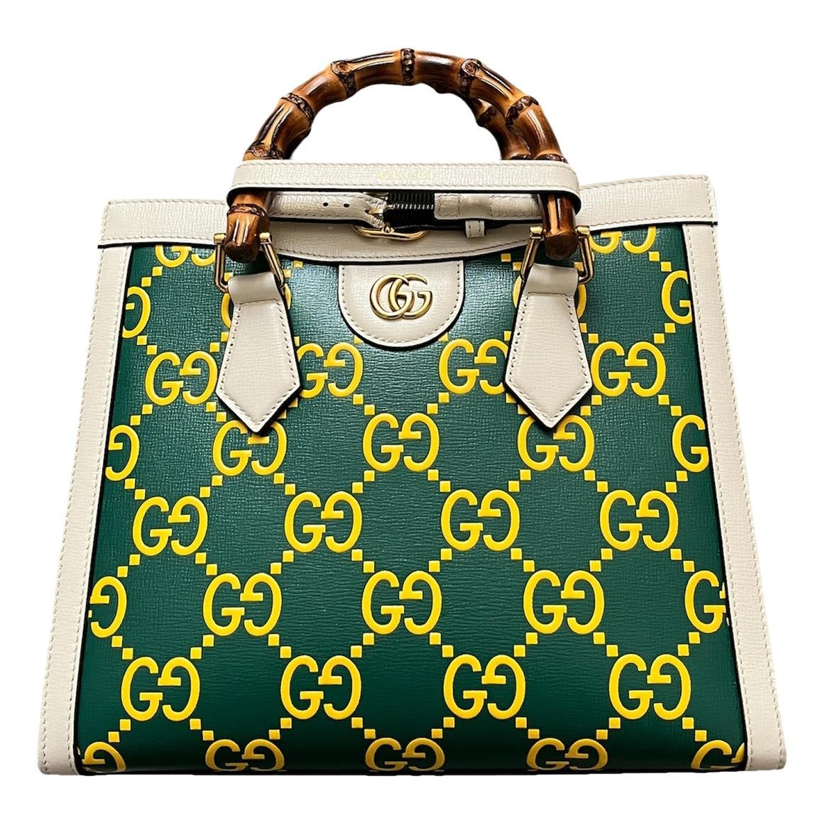 Diana Bamboo leather tote