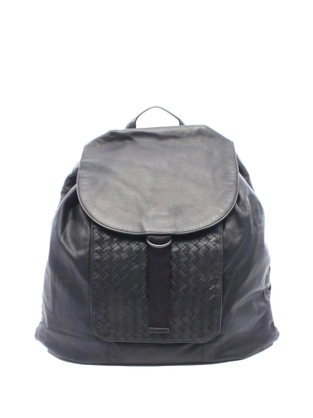 2012-2026 Intrecciato Trimmed Leather Drawstring backpack