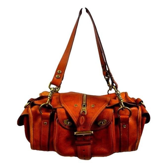Leather satchel