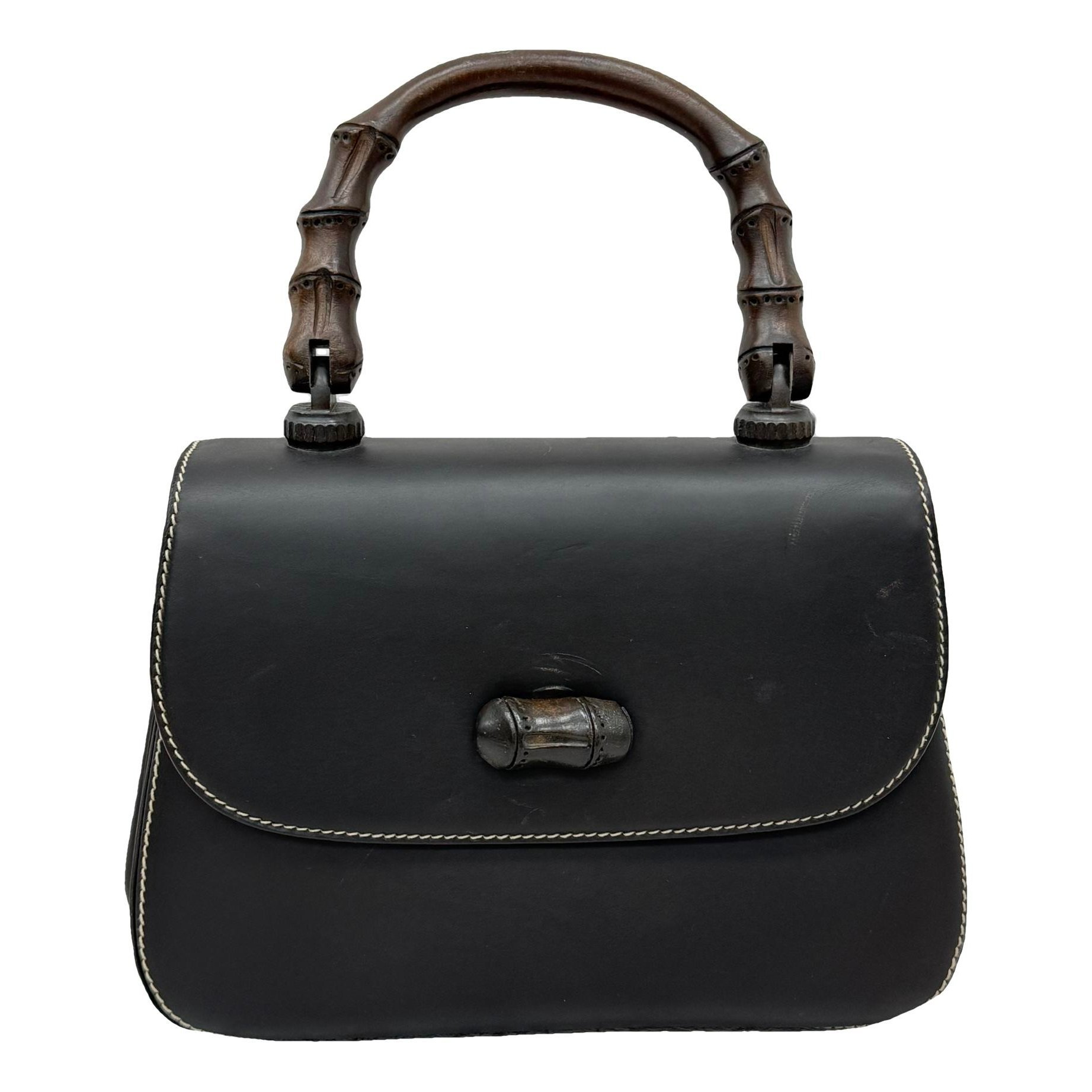 Leather handbag